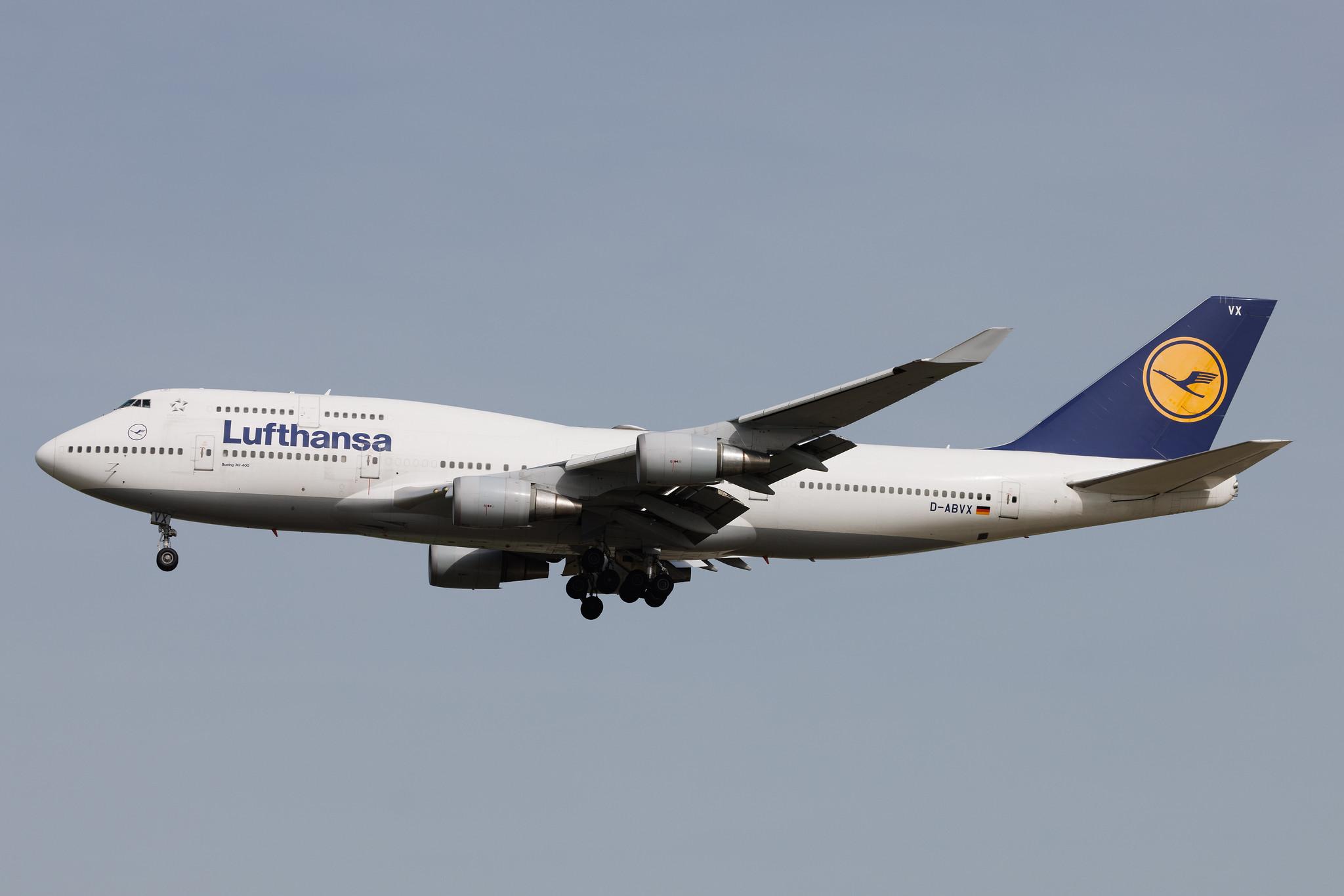 Frankfurt Airport: Lufthansa (LH / DLH) | Boeing 747-430 B744 | D-ABVX | MSN 29868