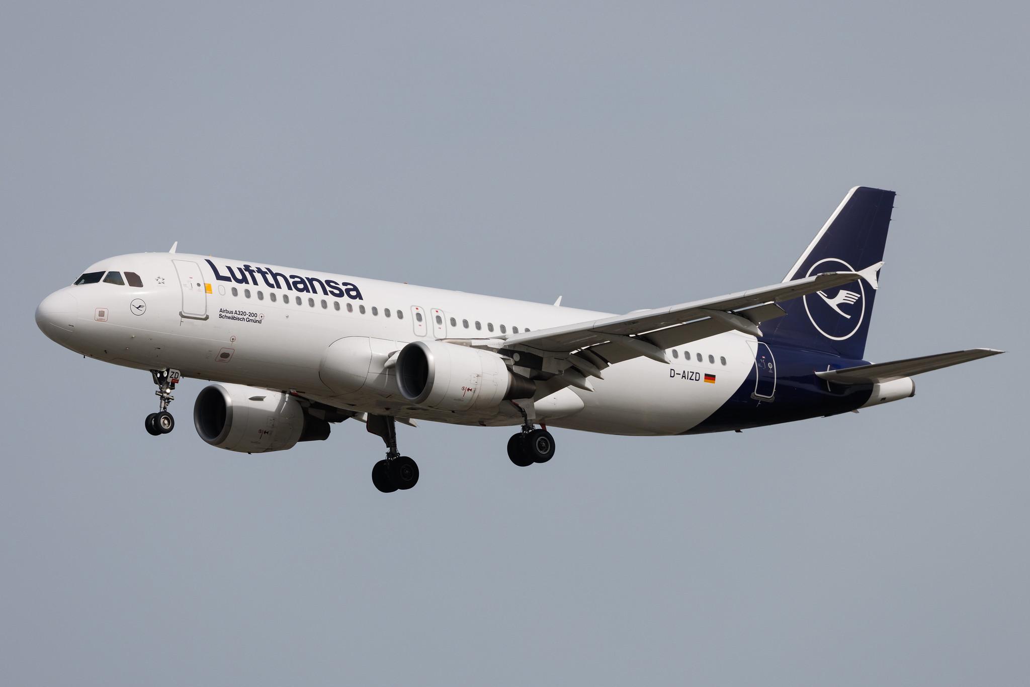 Frankfurt Airport: Lufthansa (LH / DLH) | Airbus A320-214 A320 | D-AIZD | MSN 4191