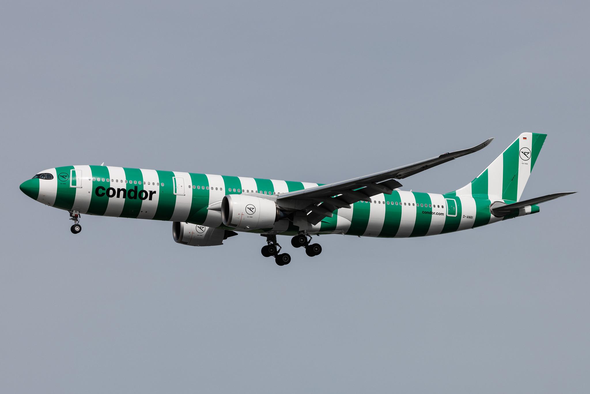 Frankfurt Airport: Condor (DE / CFG) | Airbus A330-941 A339 | D-ANRI | MSN 2026