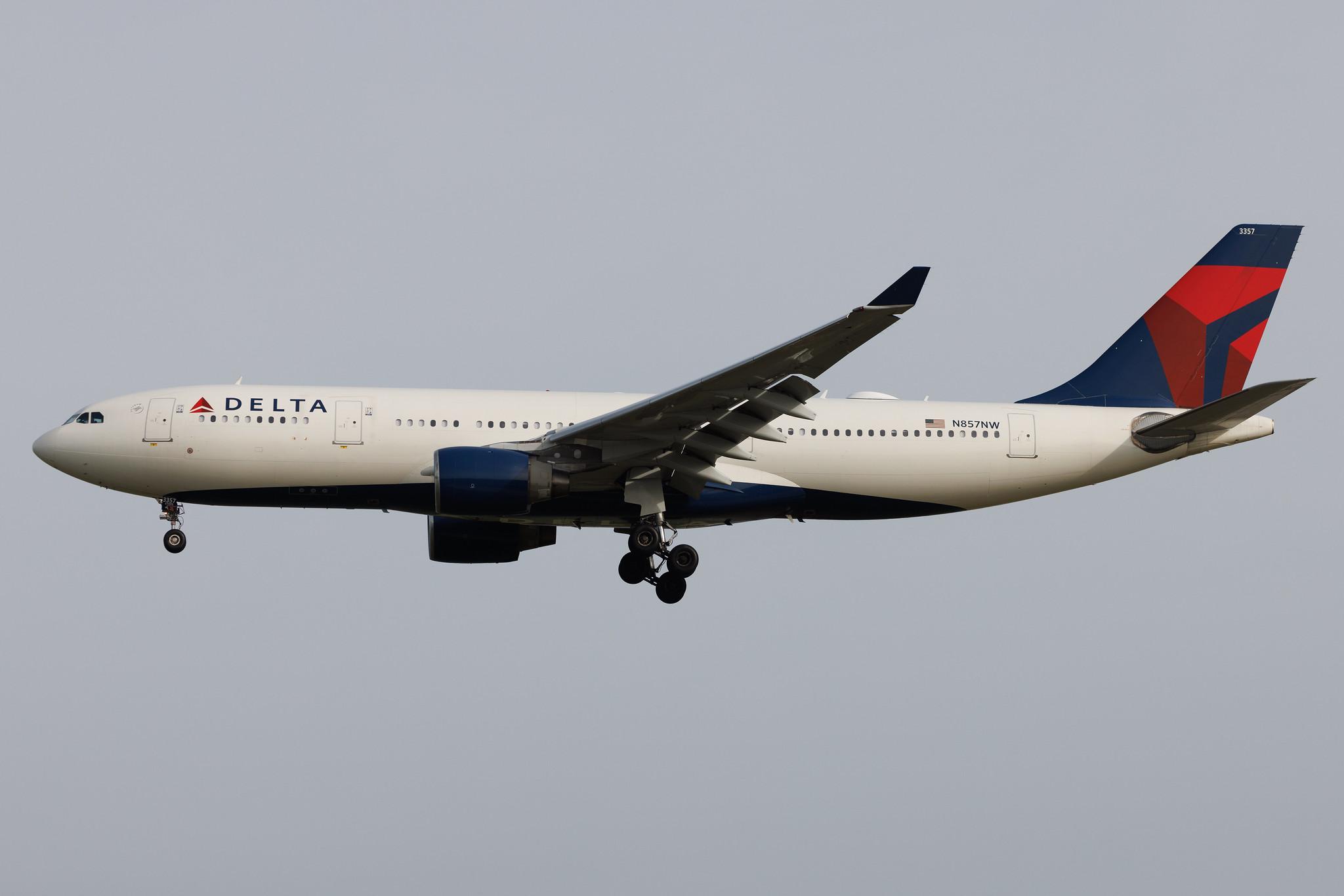 Frankfurt Airport: Delta Air Lines (DL / DAL) | Airbus A330-223 A332 | N857NW | MSN 0633