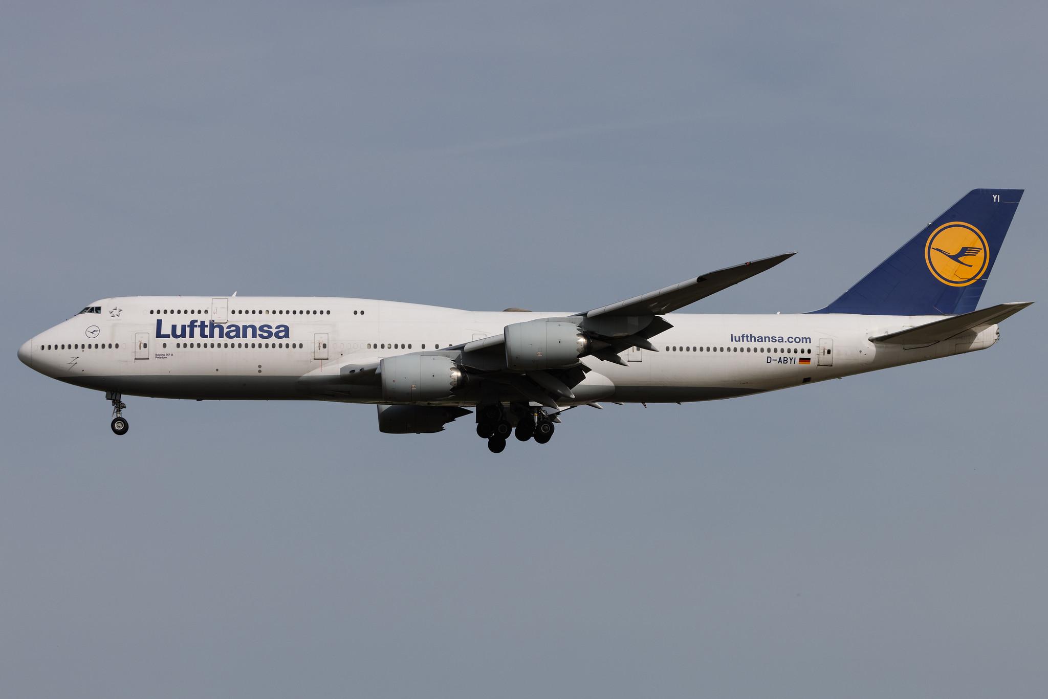 Frankfurt Airport: Lufthansa (LH / DLH) | Boeing 747-830 B748 | D-ABYI | MSN 37833