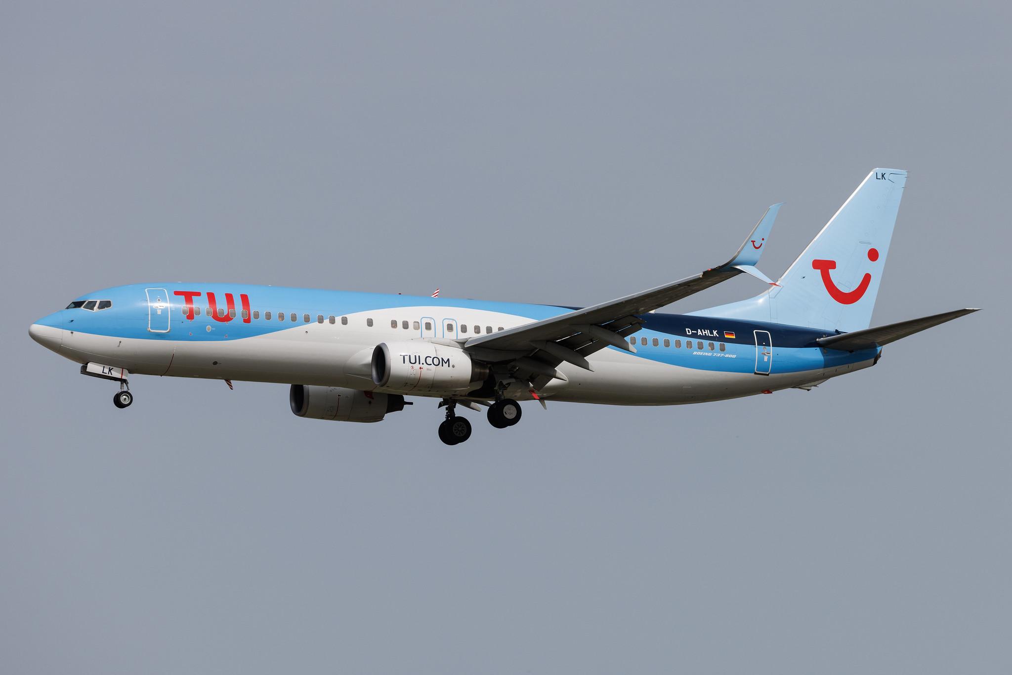 Frankfurt Airport: TUI (X3 / TUI) | Operator: TUI fly |  Boeing 737-8K5 B738 | D-AHLK | MSN 35143