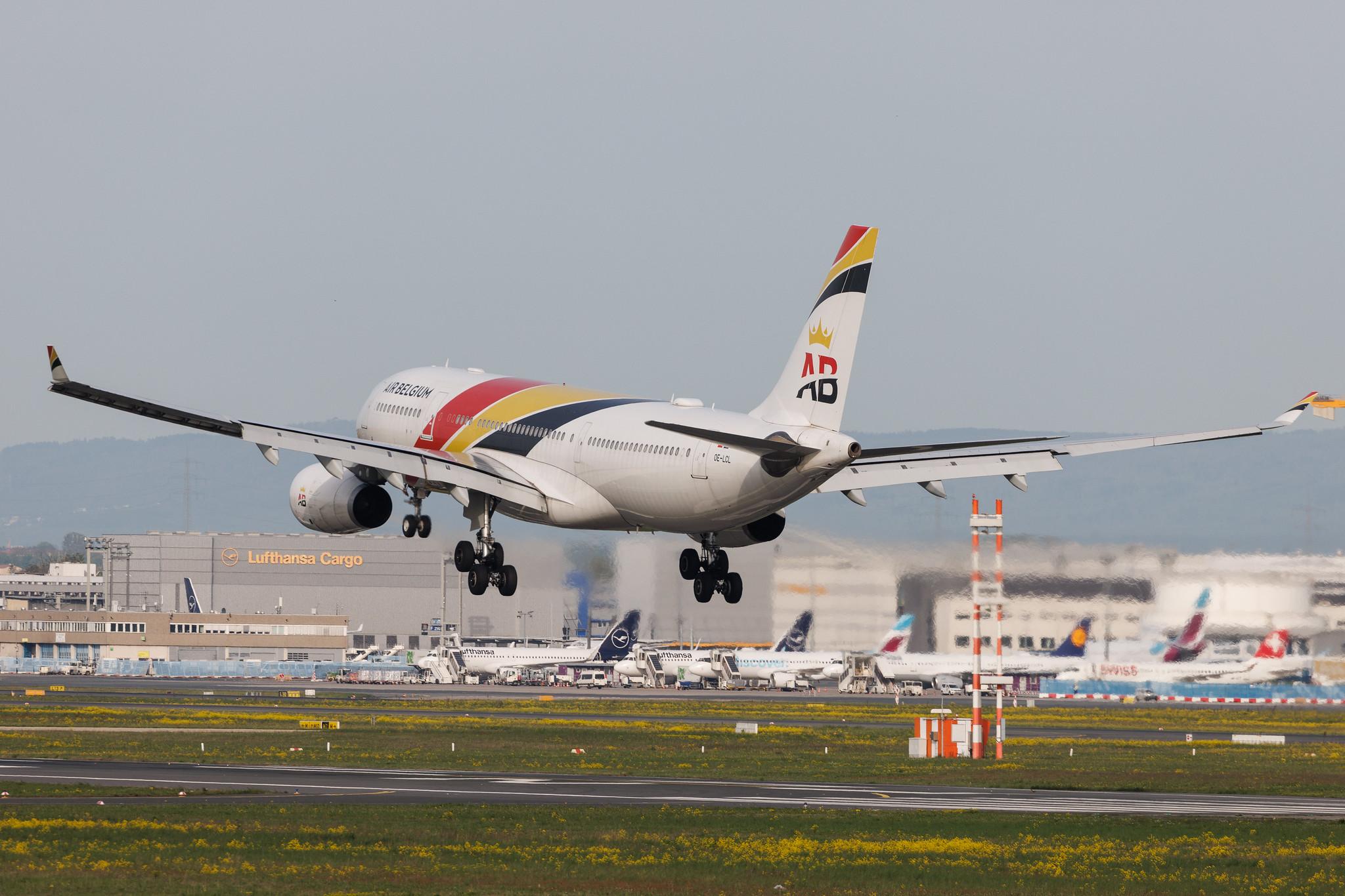 Frankfurt Airport: Air Belgium (KF / ABB) | Airbus A330-243 A332 | OE-LCL | MSN 1521