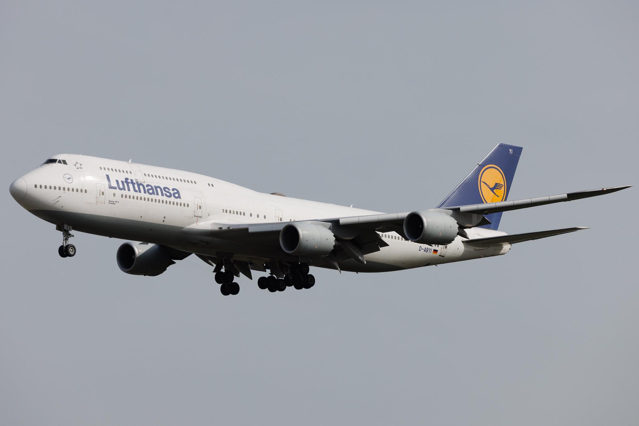 Frankfurt Airport: Lufthansa (LH / DLH) | Boeing 747-830 B748 | D-ABYI | MSN 37833