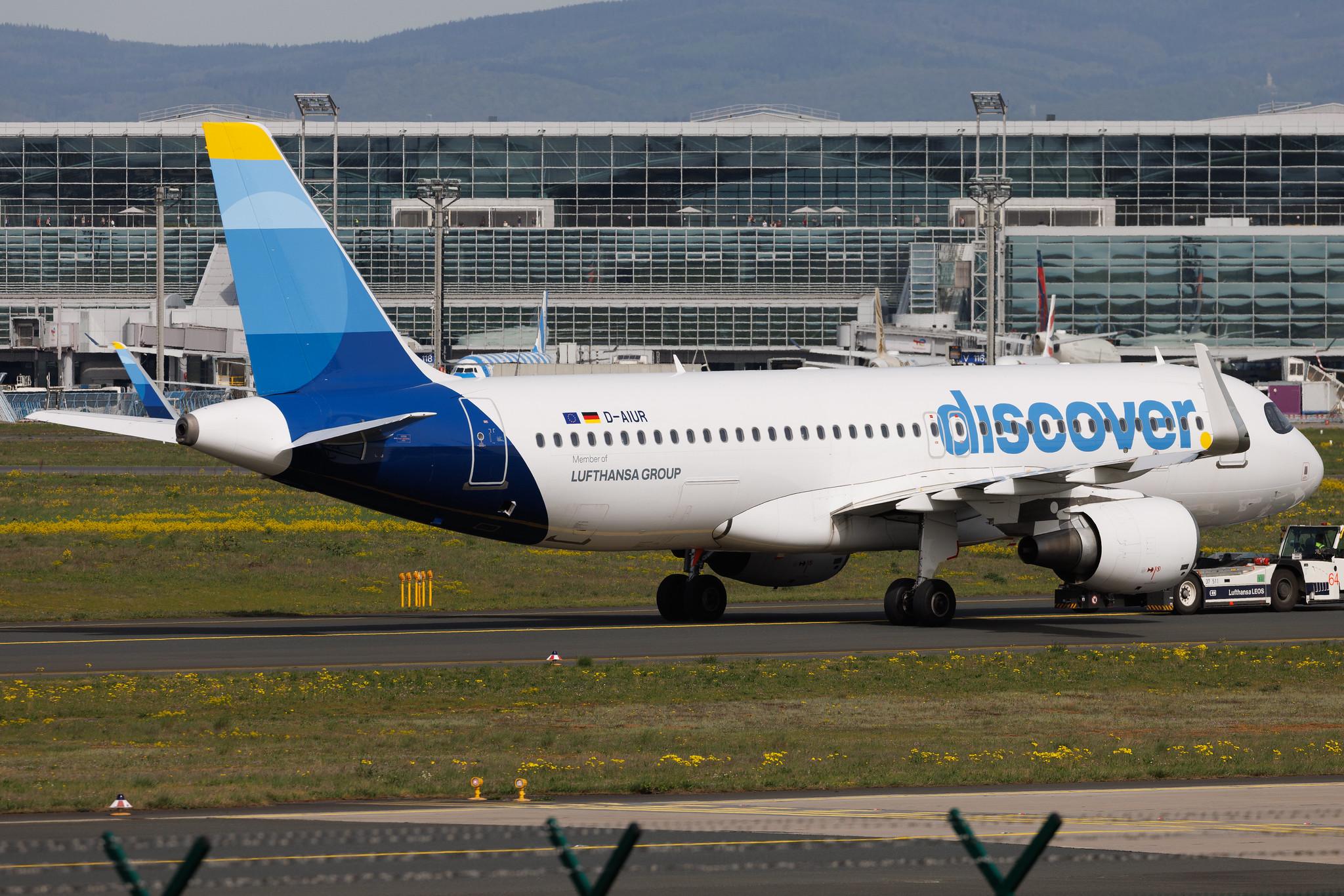 Frankfurt Airport: Discover Airlines (4Y / OCN) | Airbus A320-214 A320 | D-AIUR | MSN 6985