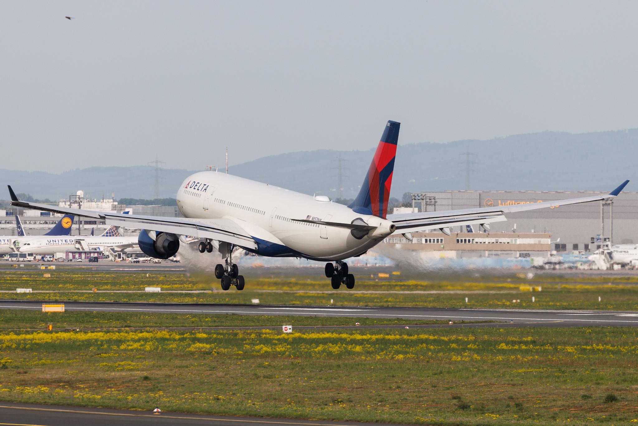 Frankfurt Airport: Delta Air Lines (DL / DAL) | Airbus A330-223 A332 | N857NW | MSN 0633
