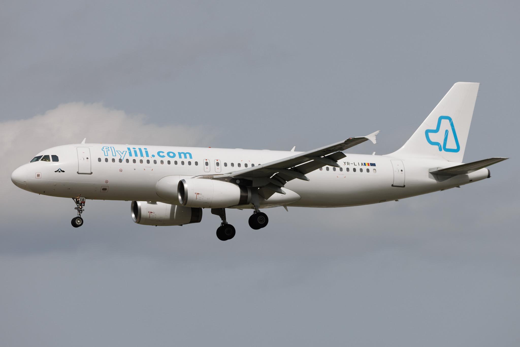 Frankfurt Airport: Flylili (FL / LIL) |  Airbus A320-232 A320 | YR-LIA | MSN 02422