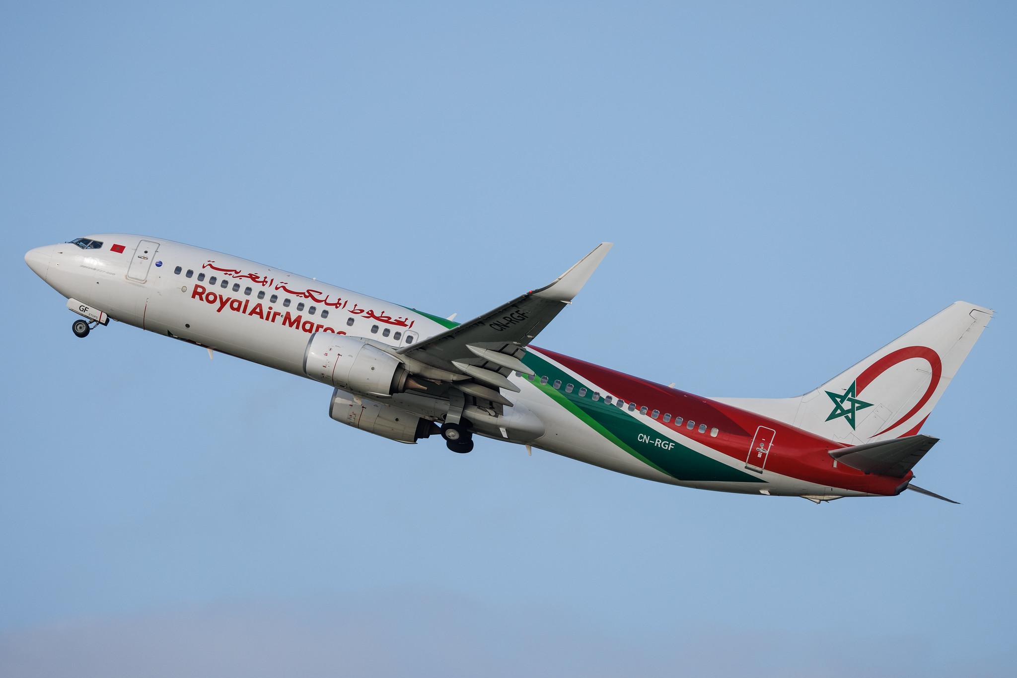 Paris Orly Airport: Royal Air Maroc (AT / RAM) | Boeing 737-86N B738 | CN-RGF | MSN 36826