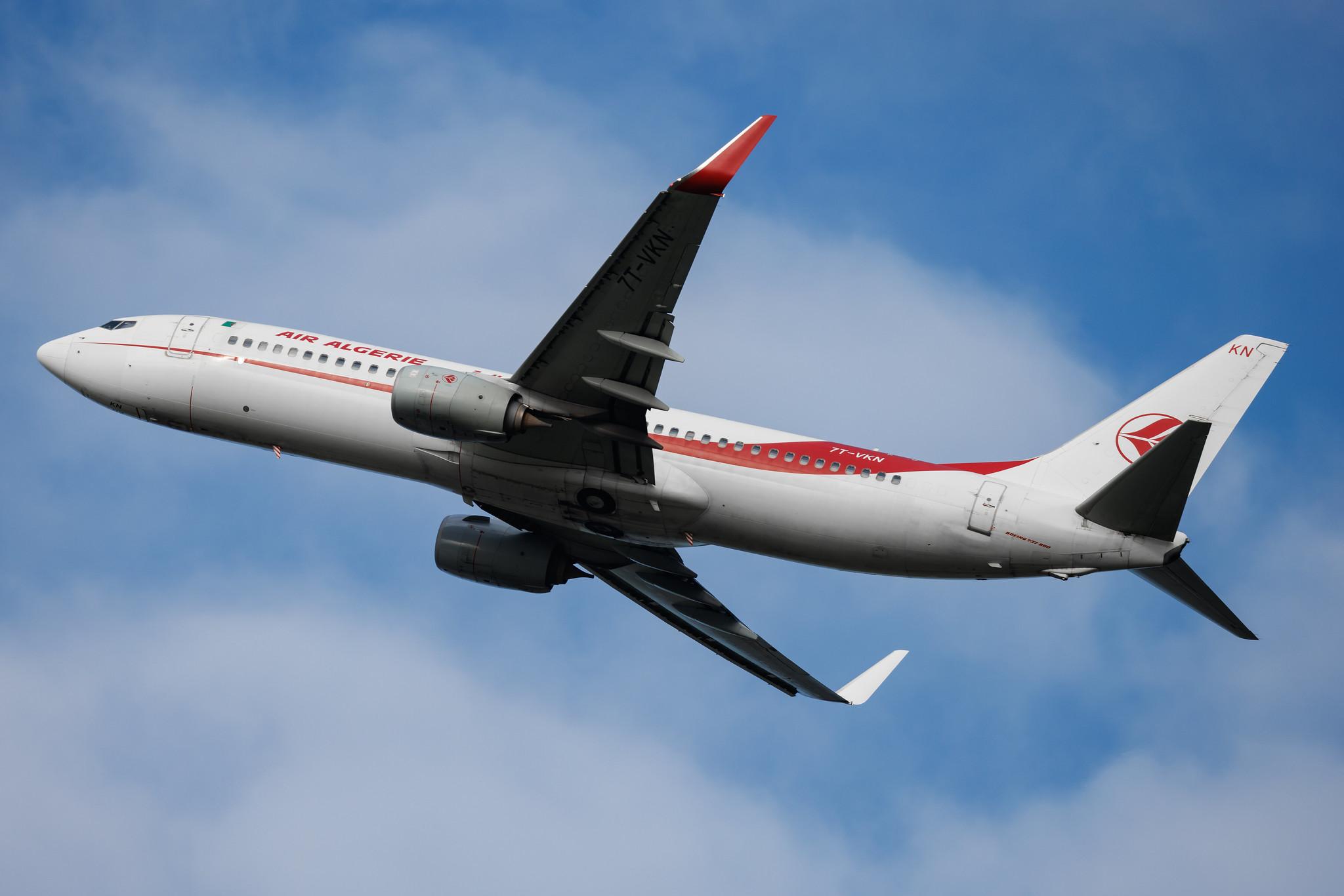 Paris Orly Airport: Air Algerie (AH / DAH) | Boeing 737-8D6 B738 | 7T-VKN | MSN 60750