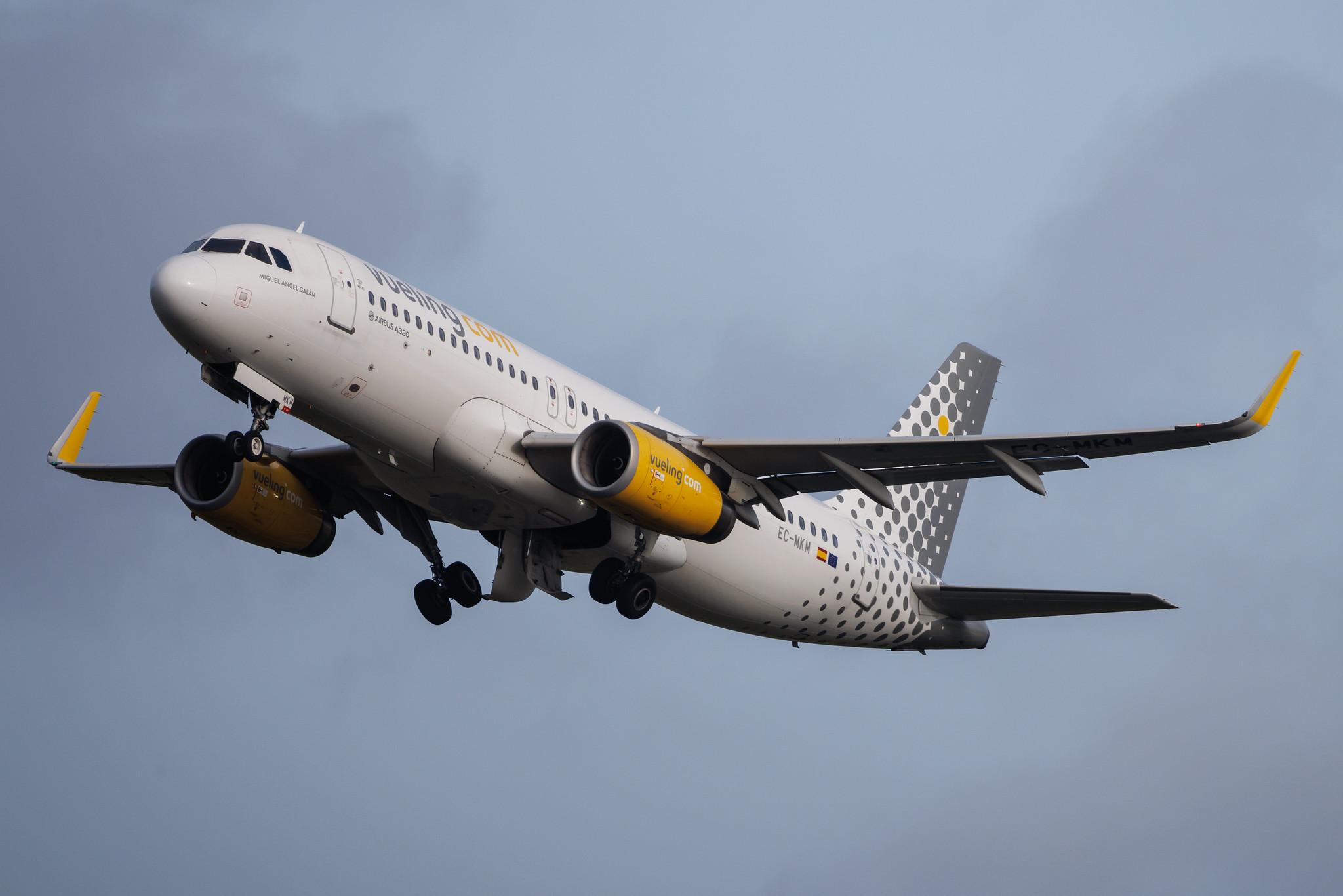 Paris Orly Airport: Vueling (VY / VLG) | Airbus A320-232 A320 | EC-MKM | MSN 7017