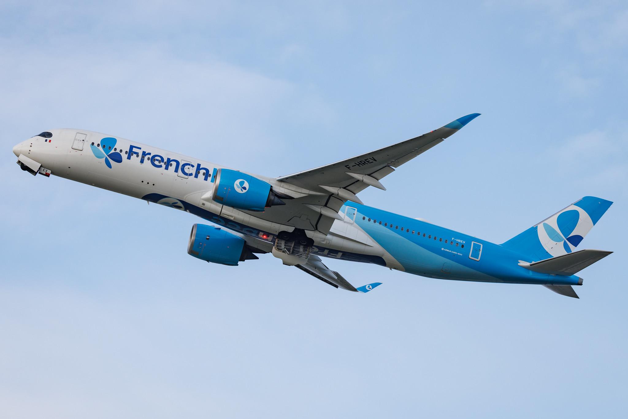 Paris Orly Airport: French bee (BF / FBU) |  Airbus A350-941 A359 | F-HREV | MSN 193