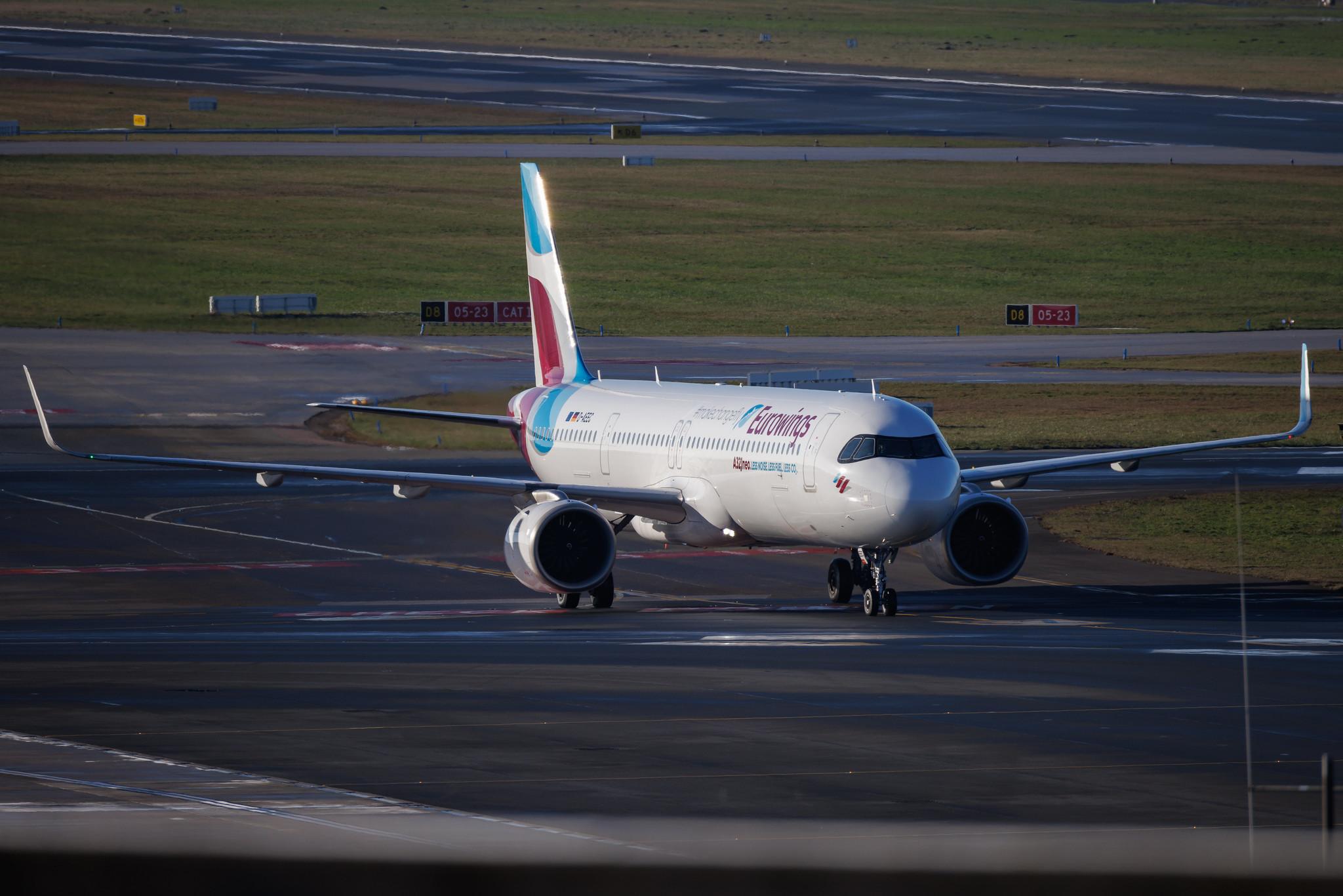 Hamburg Airport: Eurowings (EW / EWG) | Airbus A321-251NX A21N | D-AEEC | MSN 11594