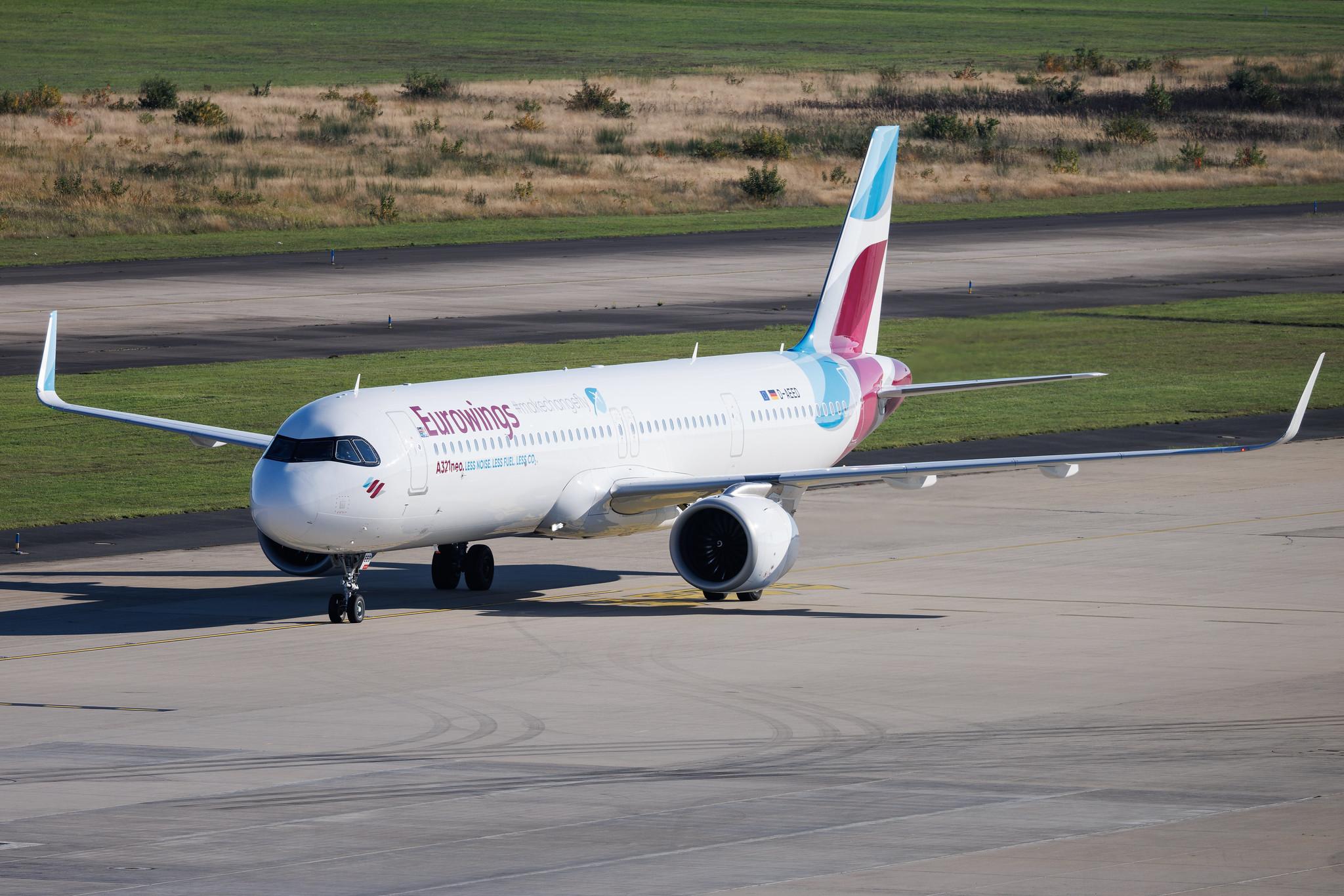 Köln Bonn Airport: Eurowings (EW / EWG) | Airbus A321-251NX A21N | D-AEED | MSN 11641