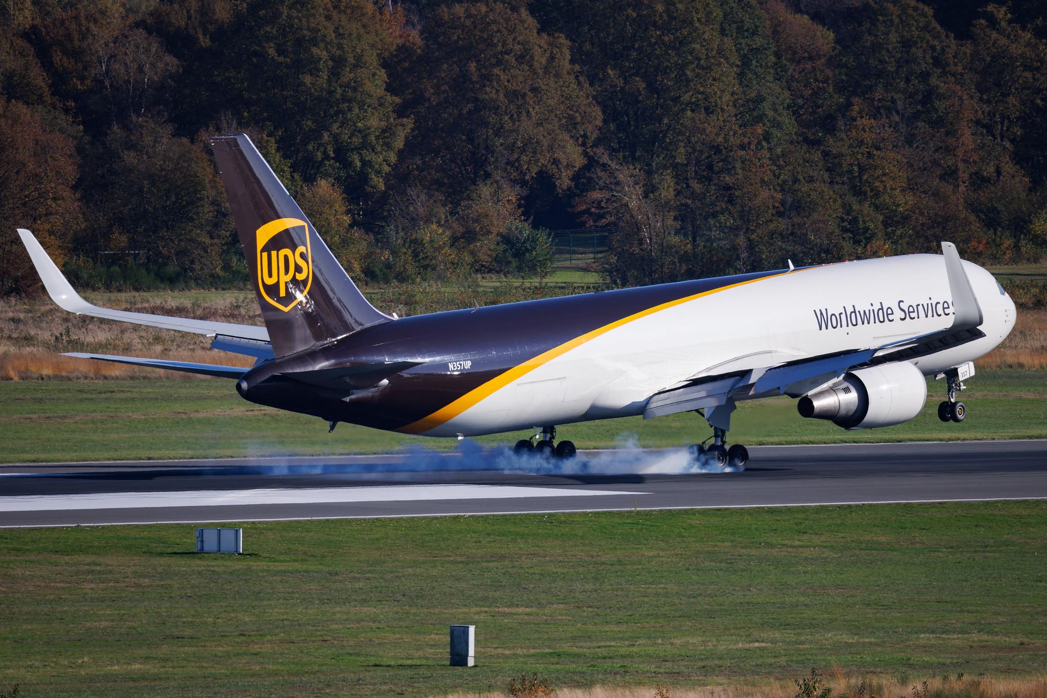 Köln Bonn Airport: UPS (5X / UPS) | Boeing 767-34AF(ER) B763 | N357UP | MSN 37876