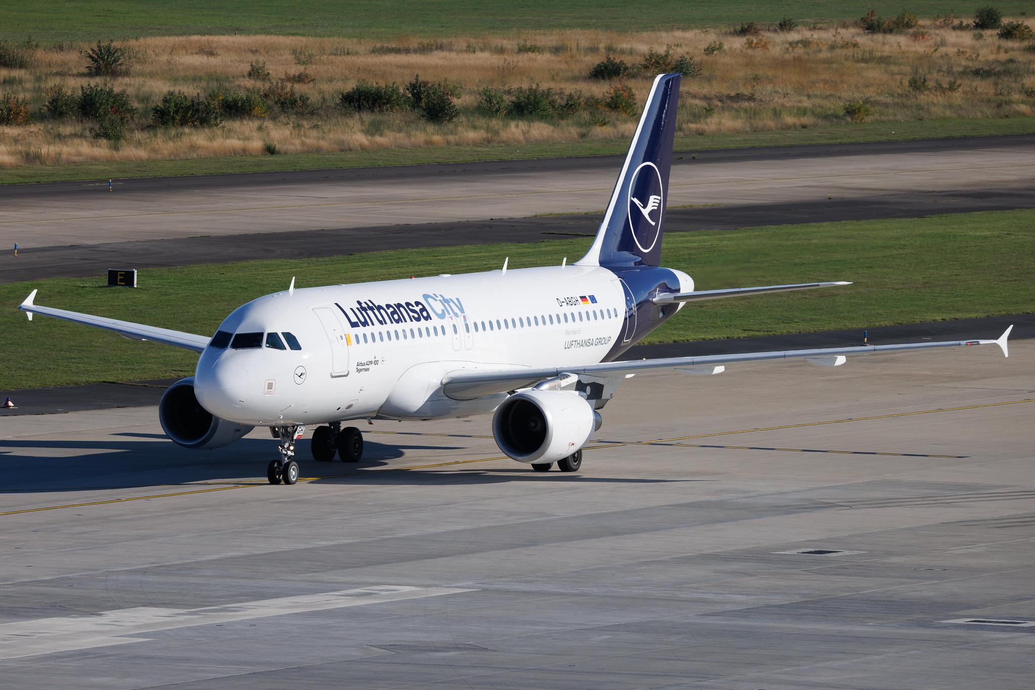 Köln Bonn Airport: Lufthansa City (VL / LHX) | Airbus A319-112 A319 | D-ABGH | MSN 3245