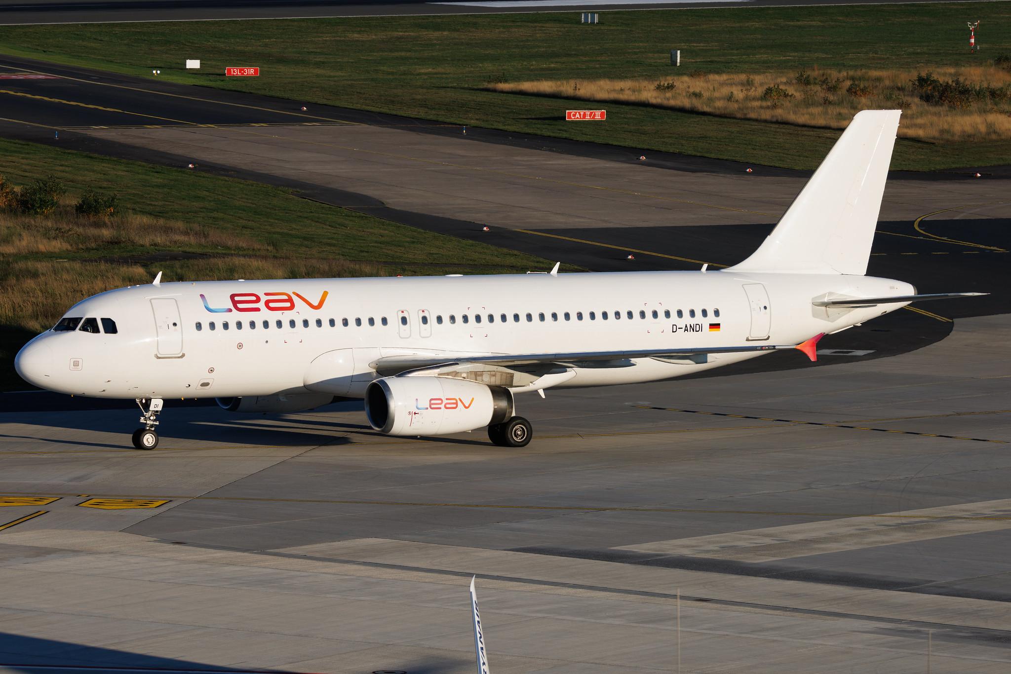 Köln Bonn Airport: Leav Aviation | Airbus A320-232 A320 | D-ANDI | MSN 3674