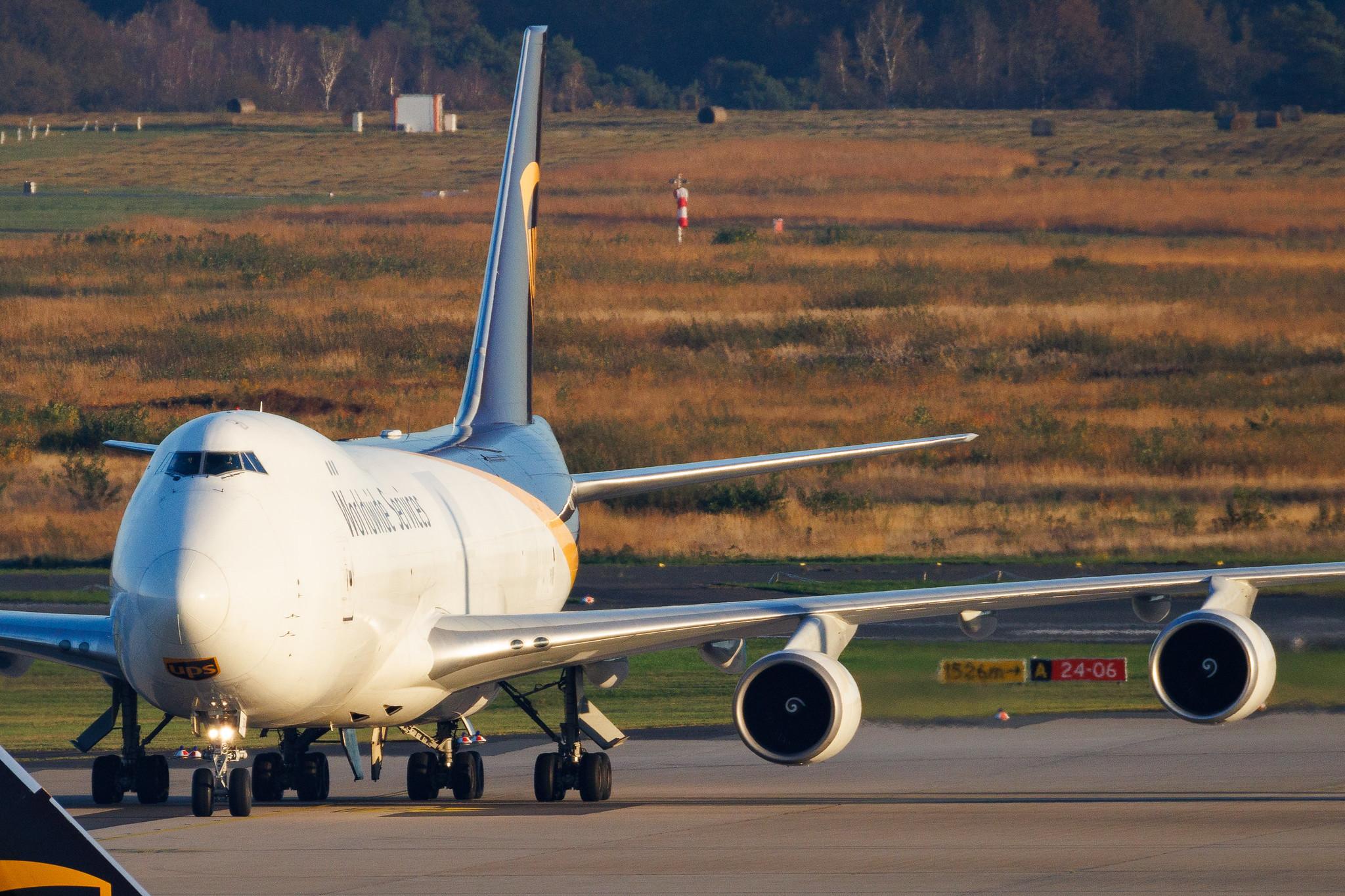 Köln Bonn Airport: UPS (5X / UPS) | Boeing 747-44AF B744 | N574UP | MSN 35663