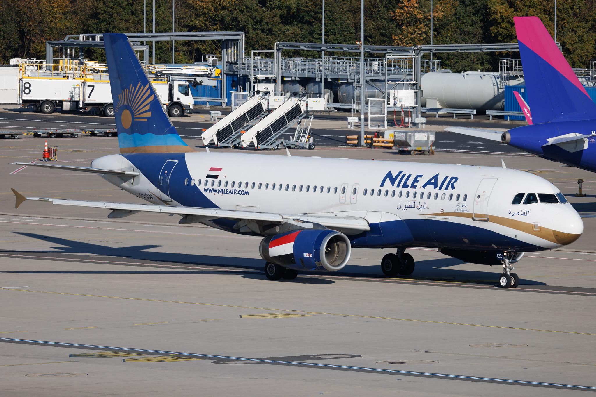 Köln Bonn Airport: Nile Air (NP / NIA) | Airbus A320-232 A320 | SU-BQC | MSN 03219