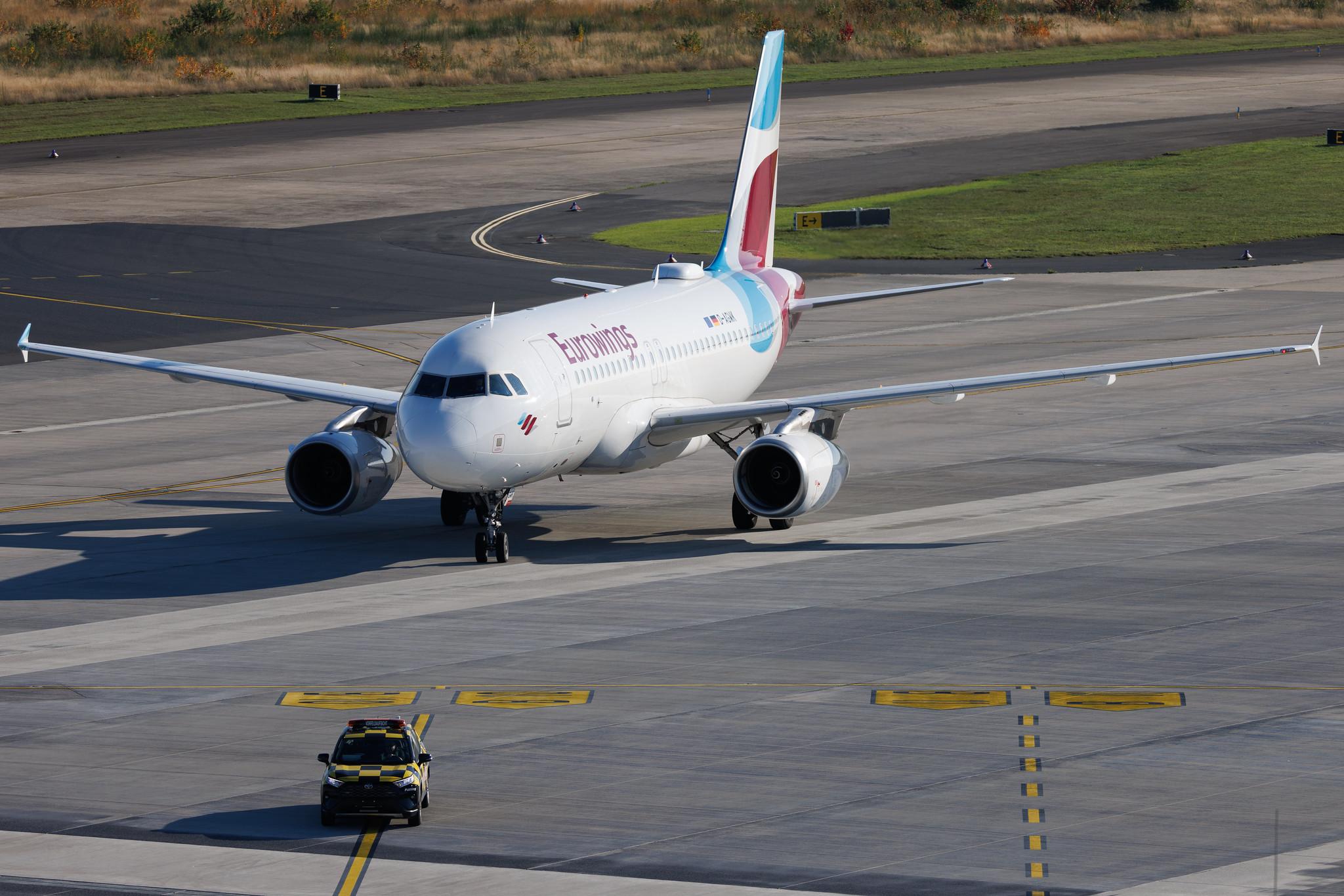 Köln Bonn Airport: Eurowings (EW / EWG) | Airbus A319-132 A319 | D-AGWK | MSN 3500