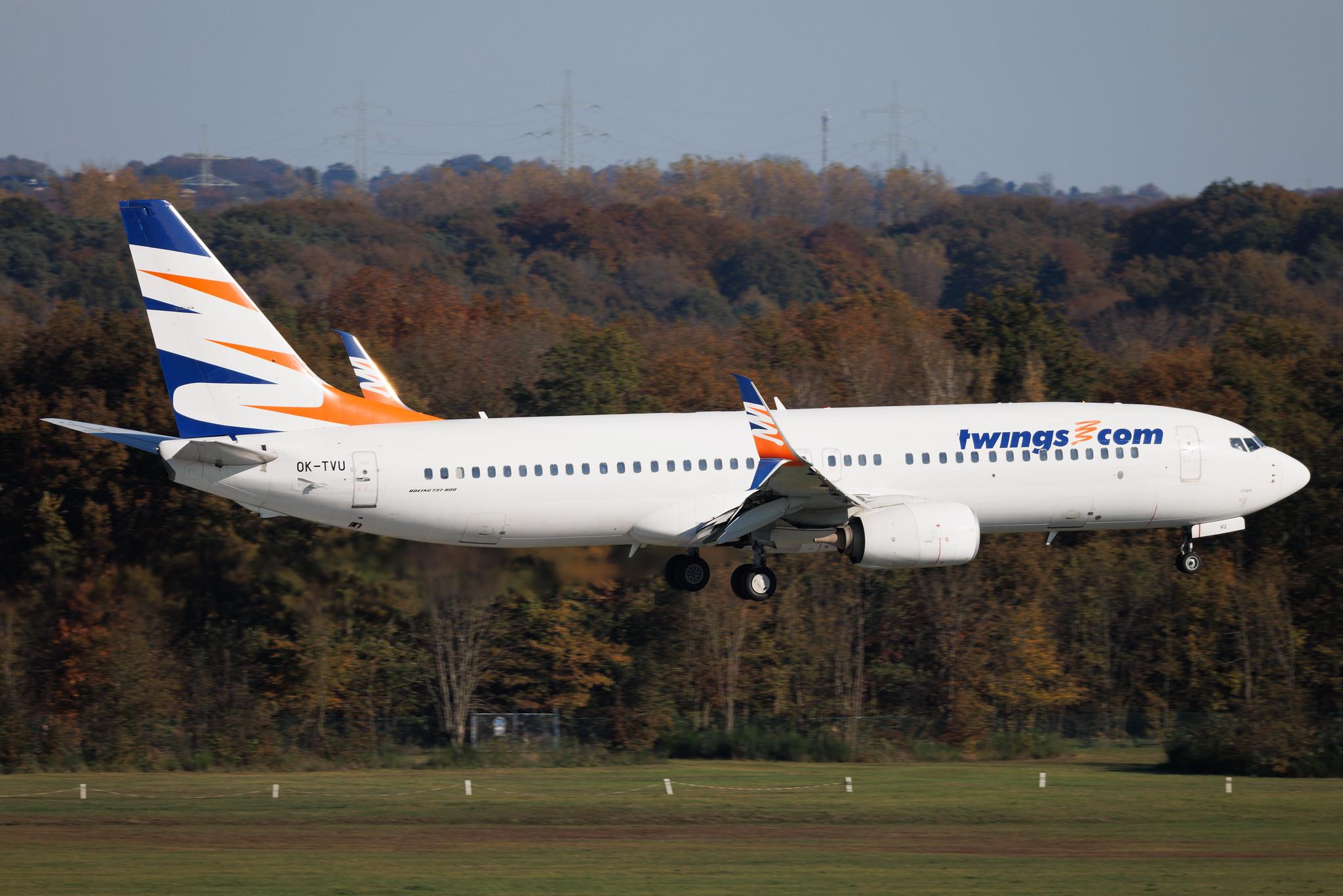 Köln Bonn Airport: Smartwings (QS / TVS) | Boeing 737-86N B738 | OK-TVU | MSN 38025