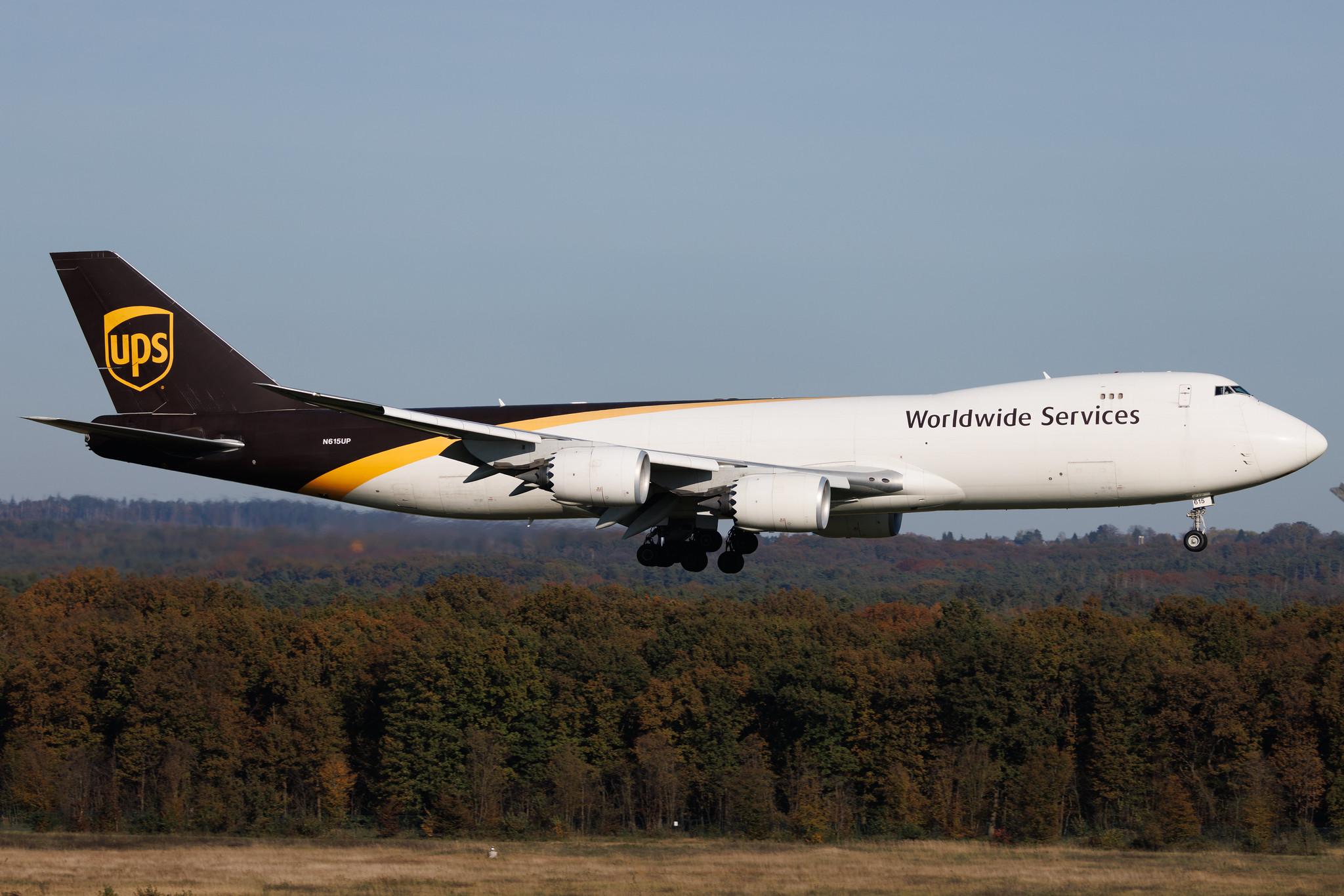 Köln Bonn Airport: UPS (5X / UPS) | Boeing 747-8F B748 | N615UP | MSN 64261