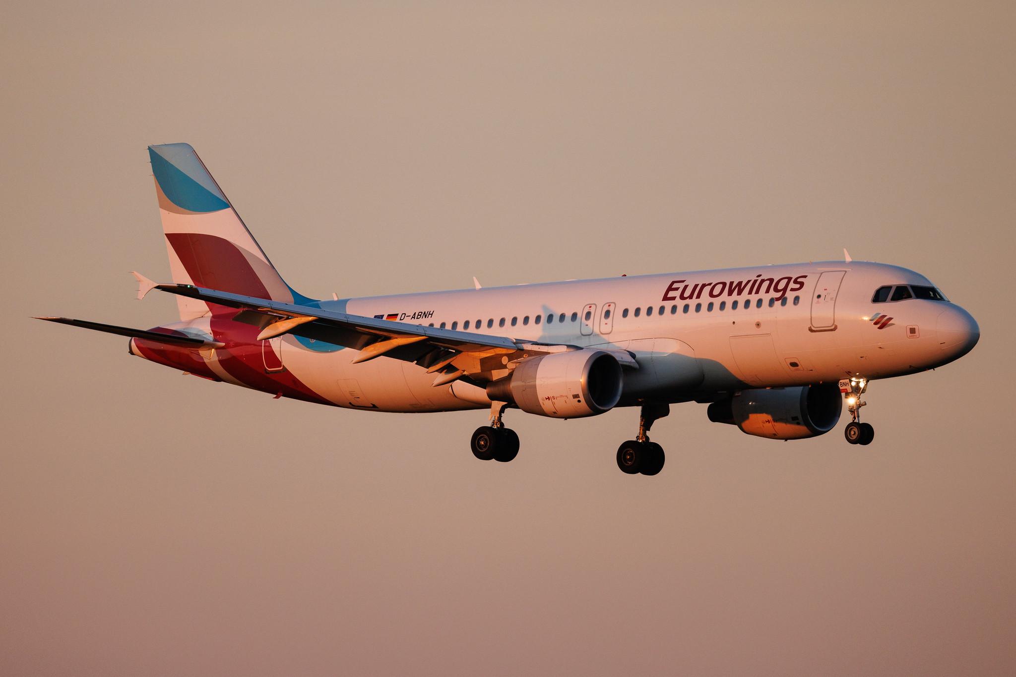 Köln Bonn Airport: Eurowings (EW / EWG) | Airbus A320-214 A320 | D-ABNH | MSN 1775