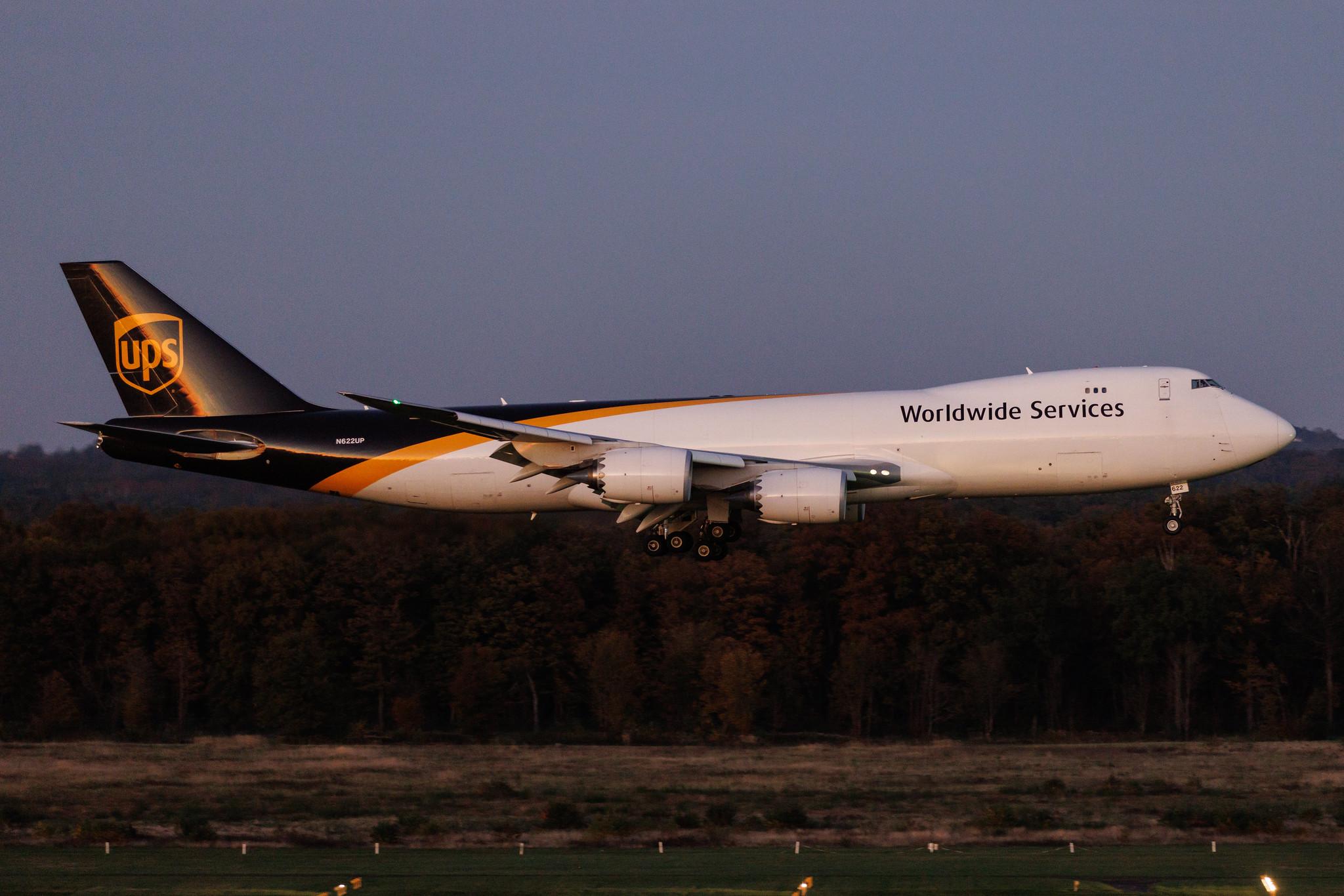 Köln Bonn Airport: UPS (5X / UPS) | Boeing 747-8F B748 | N622UP | MSN 65784