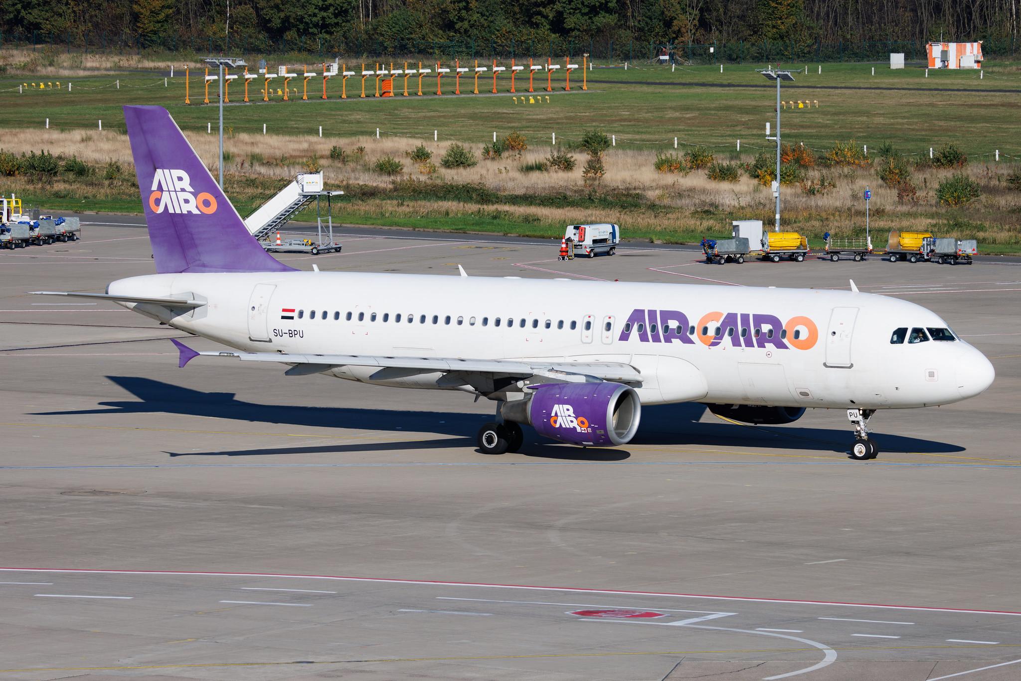 Köln Bonn Airport: Air Cairo (SM / MSC) | Airbus A320-214 A320 | SU-BPU | MSN 2937
