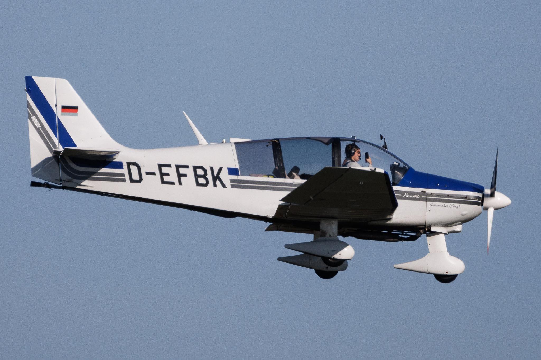 Köln Bonn Airport: Private owner | Robin DR400/180R DR40 | D-EFBK | MSN 1535