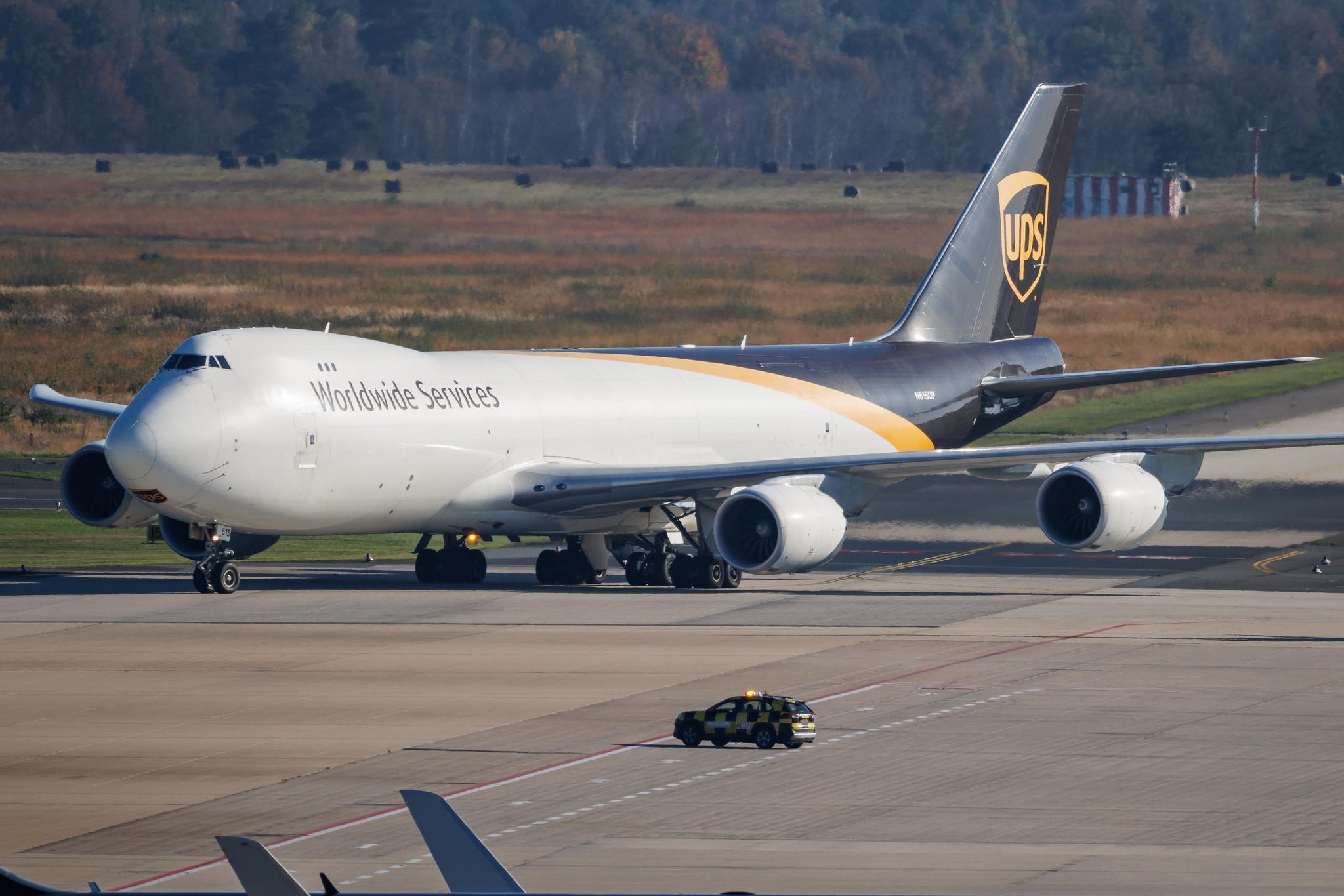 Köln Bonn Airport: UPS (5X / UPS) | Boeing 747-8F B748 | N615UP | MSN 64261