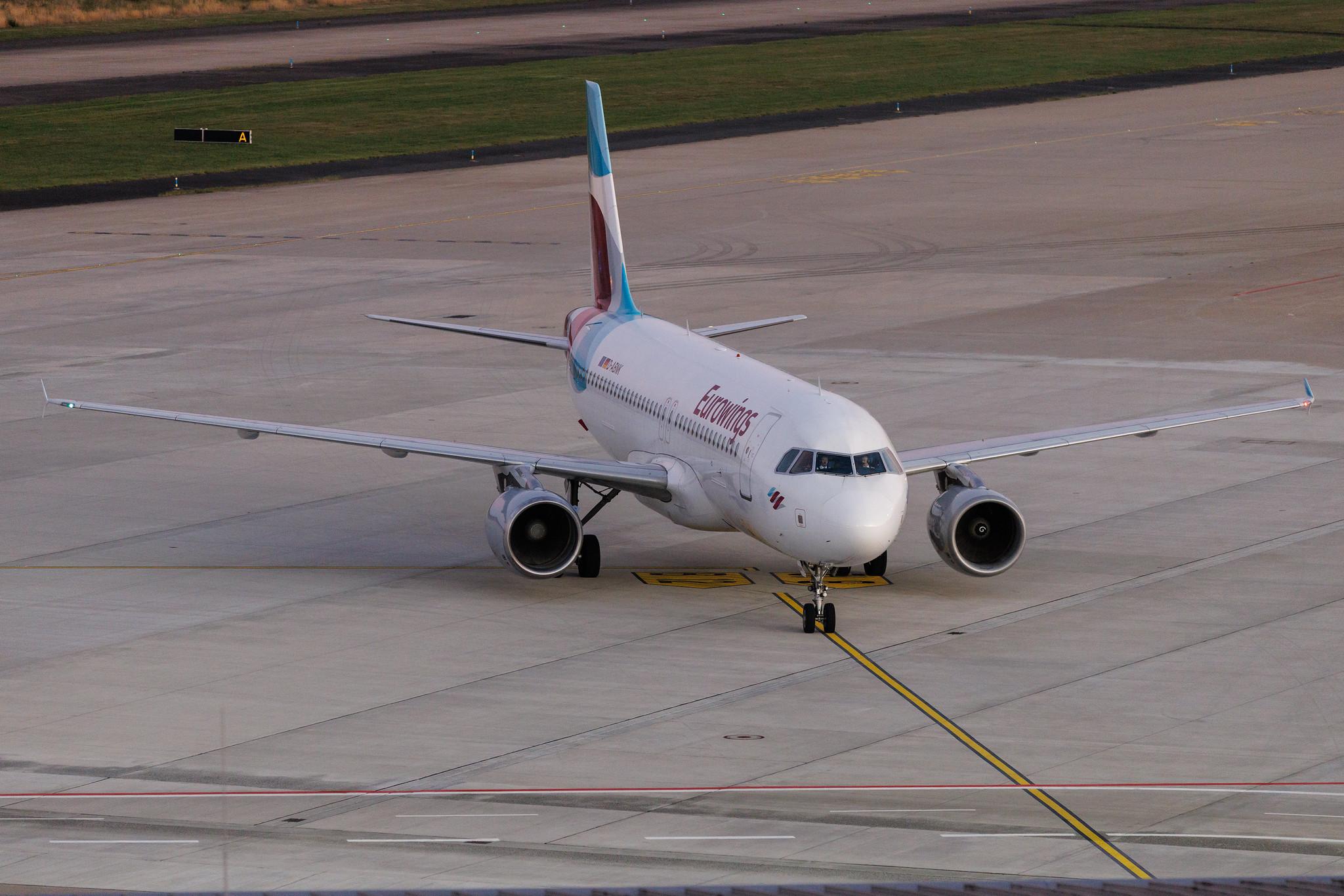 Köln Bonn Airport: Eurowings (EW / EWG) | Airbus A320-214 A320 | D-ABNK | MSN 1769