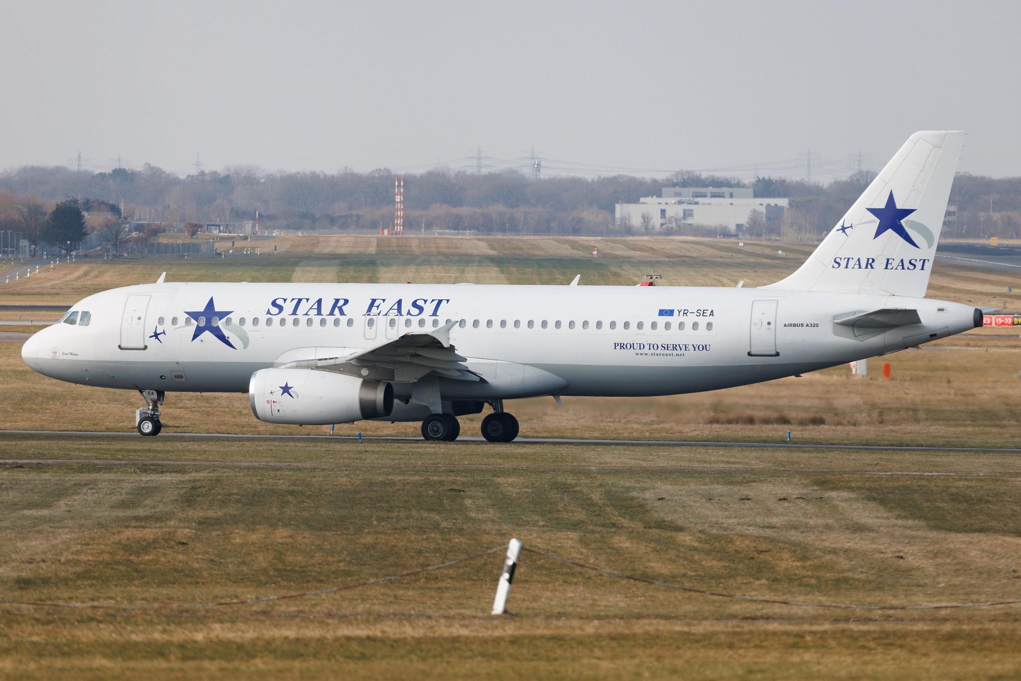 Hamburg Airport: Star East Airlines (4R / SEK) | Airbus A320-231 A320 | YR-SEA | MSN 0357