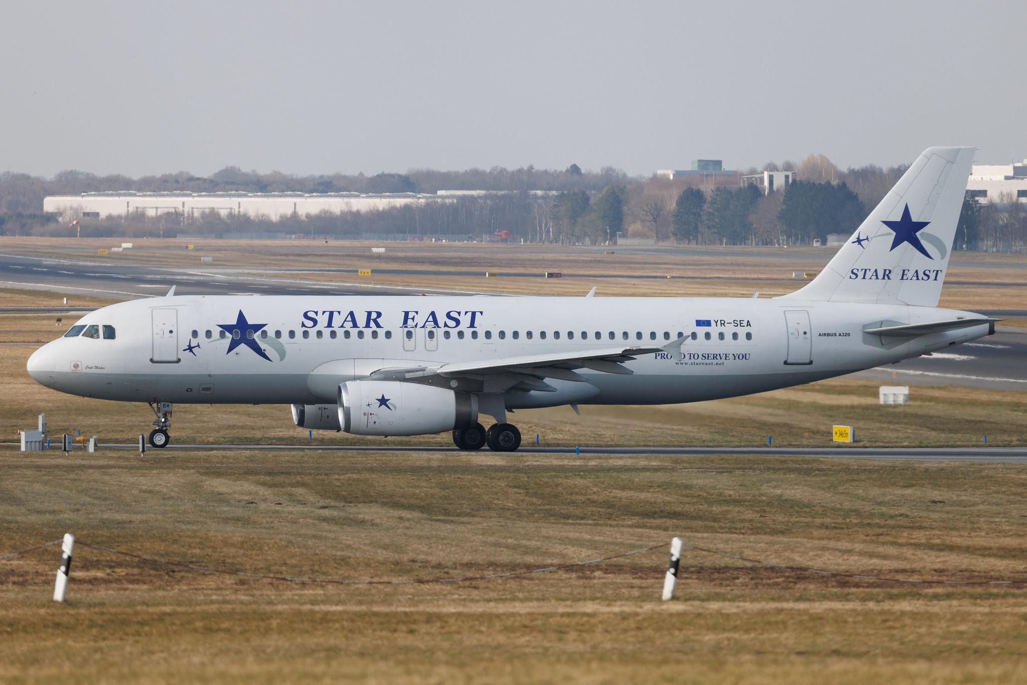 Hamburg Airport: Star East Airlines (4R / SEK) | Airbus A320-231 A320 | YR-SEA | MSN 0357