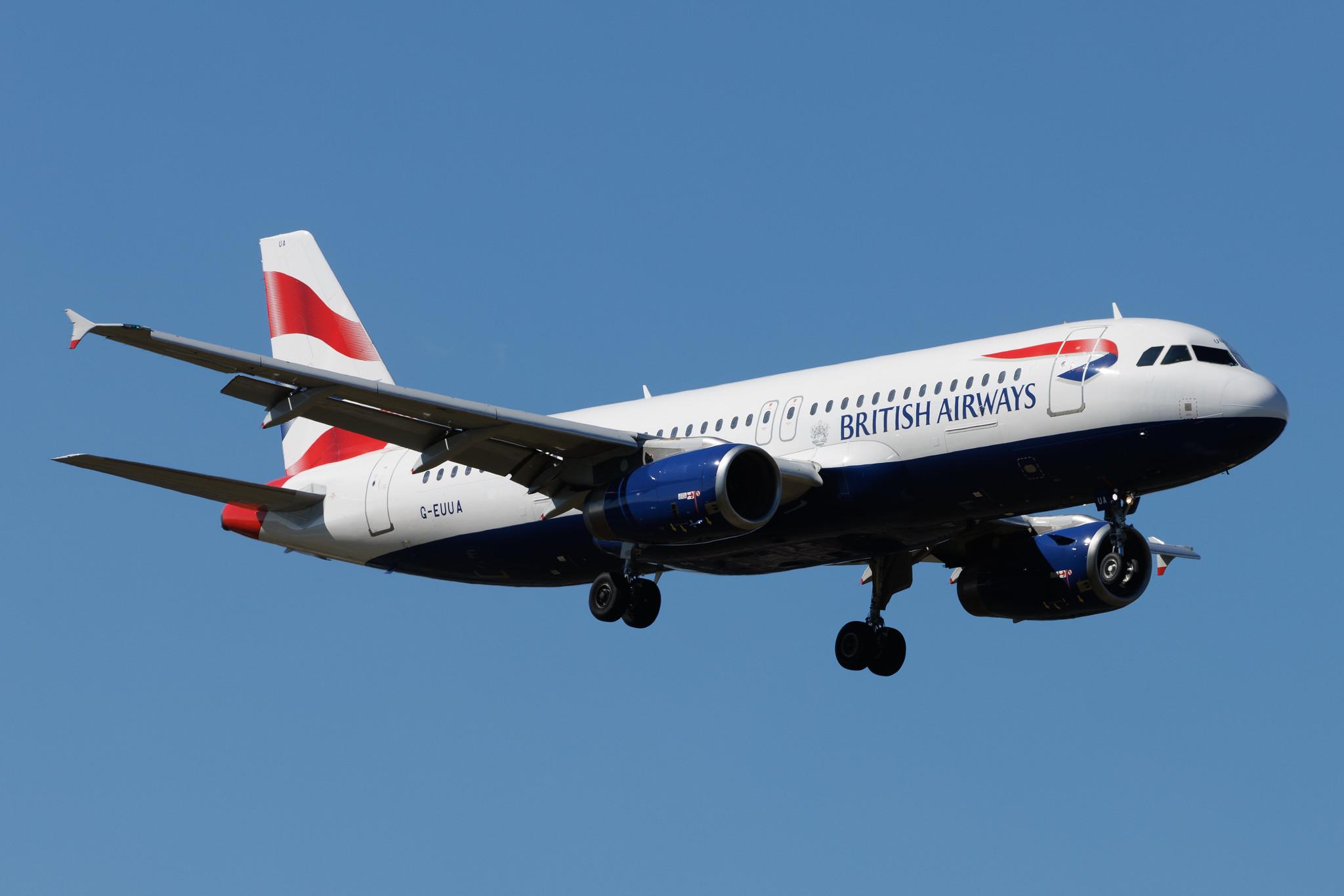Hamburg Airport: British Airways (BA / BAW) | Airbus A320-232 A320 | G-EUUA | MSN 1661