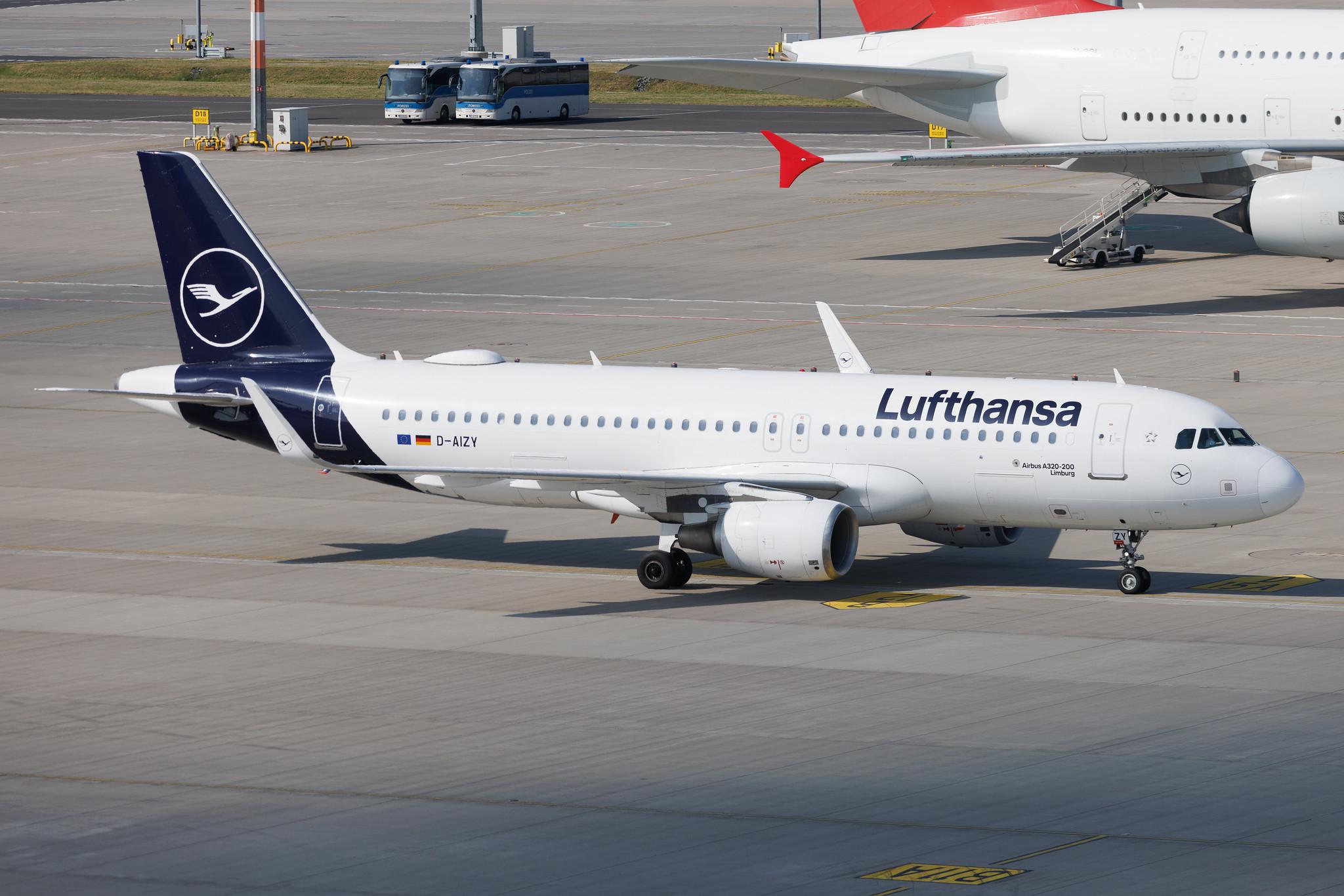 Flughafen Berlin Brandenburg: Lufthansa (LH / DLH) | Airbus A320-214 A320 | D-AIZY | MSN 5769
