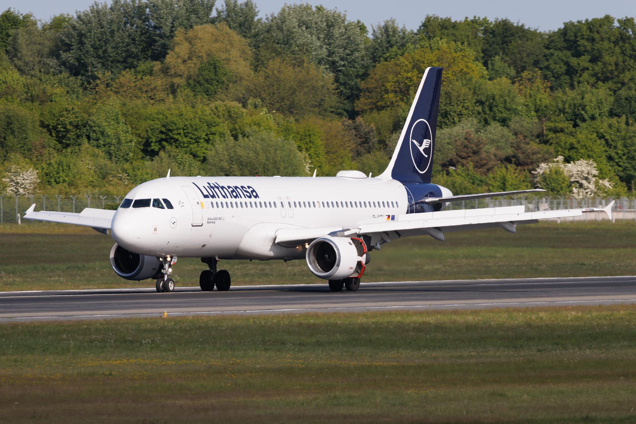 Hamburg Airport: Lufthansa (LH / DLH) | Airbus A320-211 A320 | D-AIQU | MSN 1365