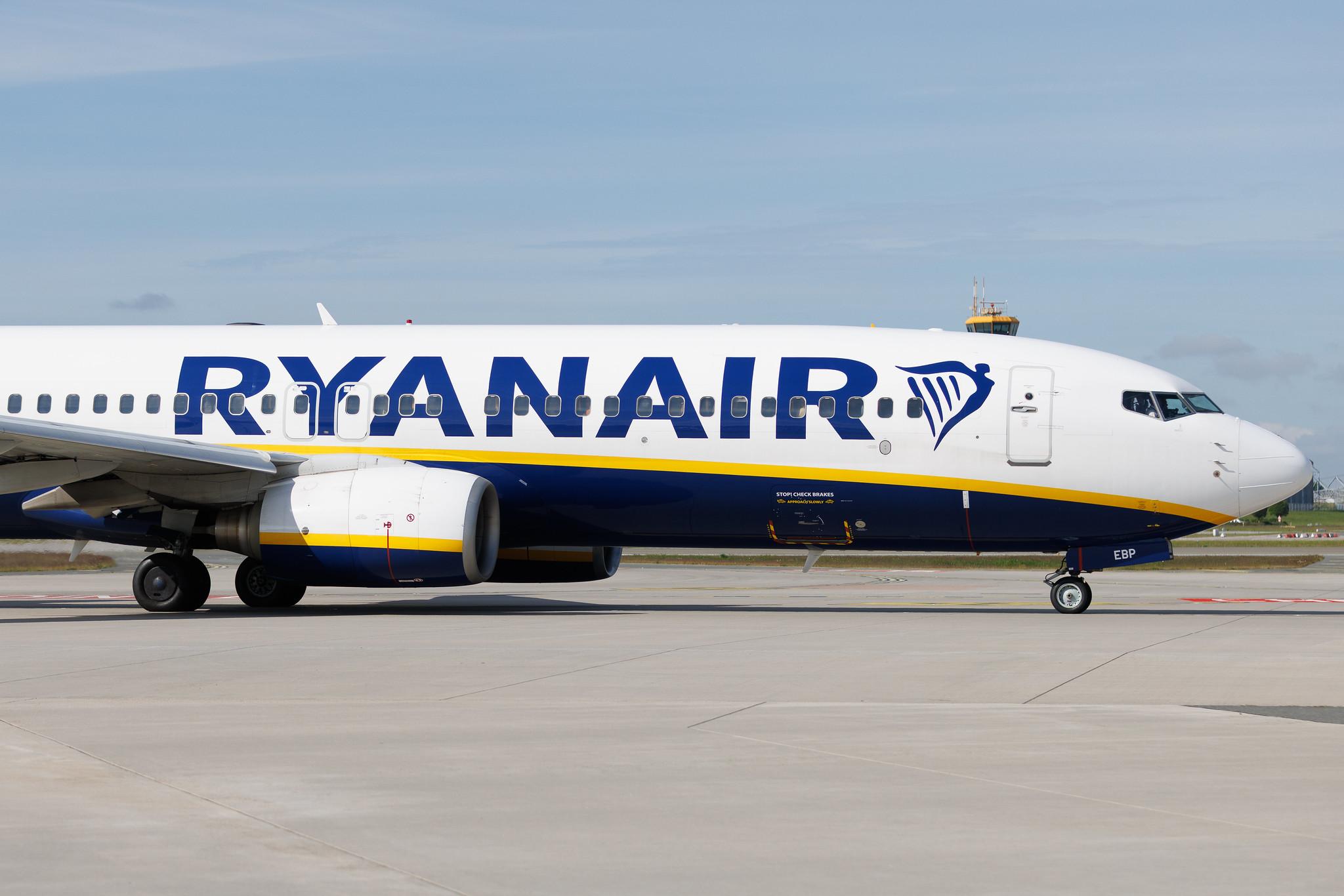 Hamburg Airport: Ryanair (FR / RYR) | Boeing 737-8AS B738 | EI-EBP | MSN 37531