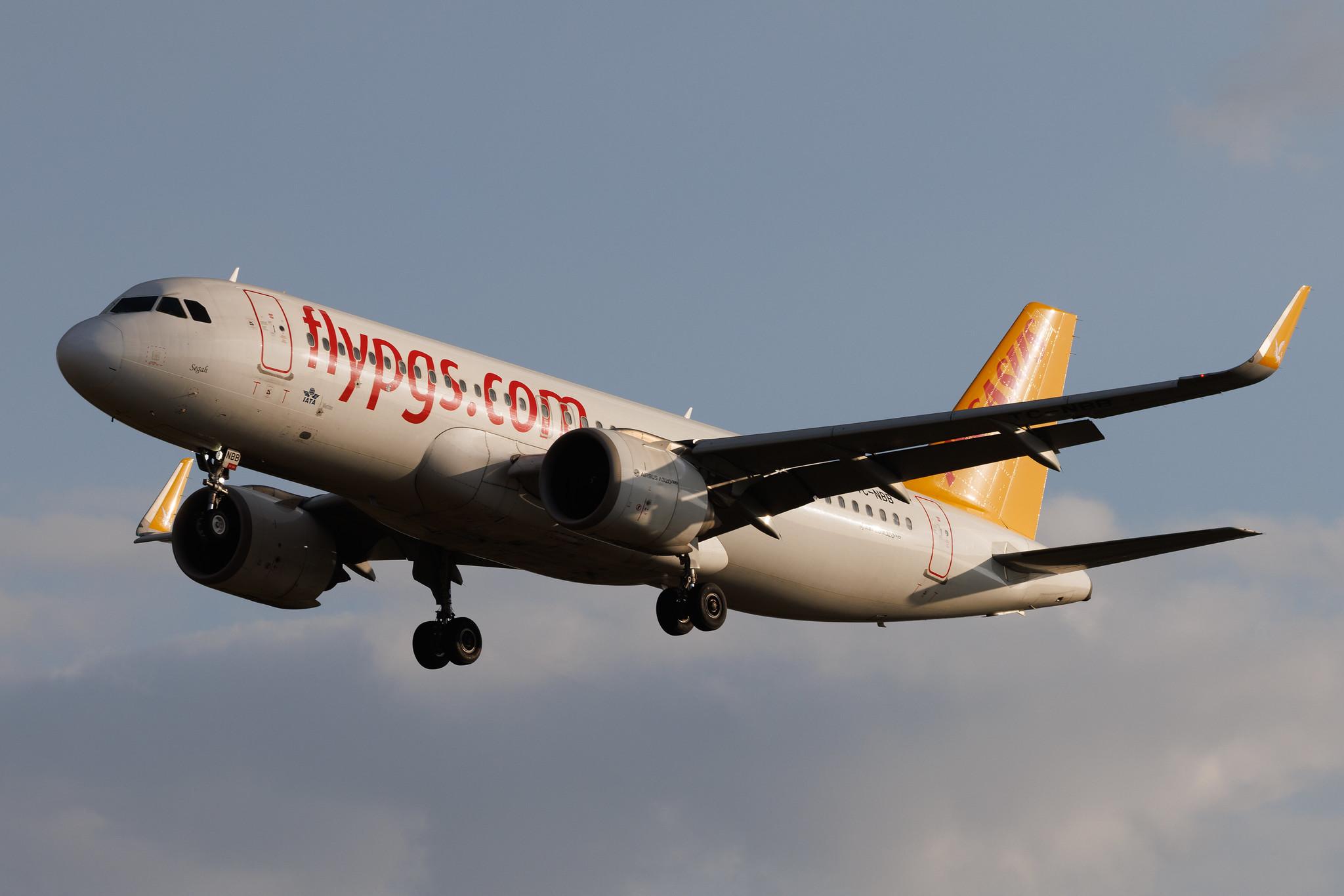Hamburg Airport: Pegasus (PC / PGT) | Operator: Pegasus Airlines | Airbus A320-251N A20N | TC-NBB | MSN 07147