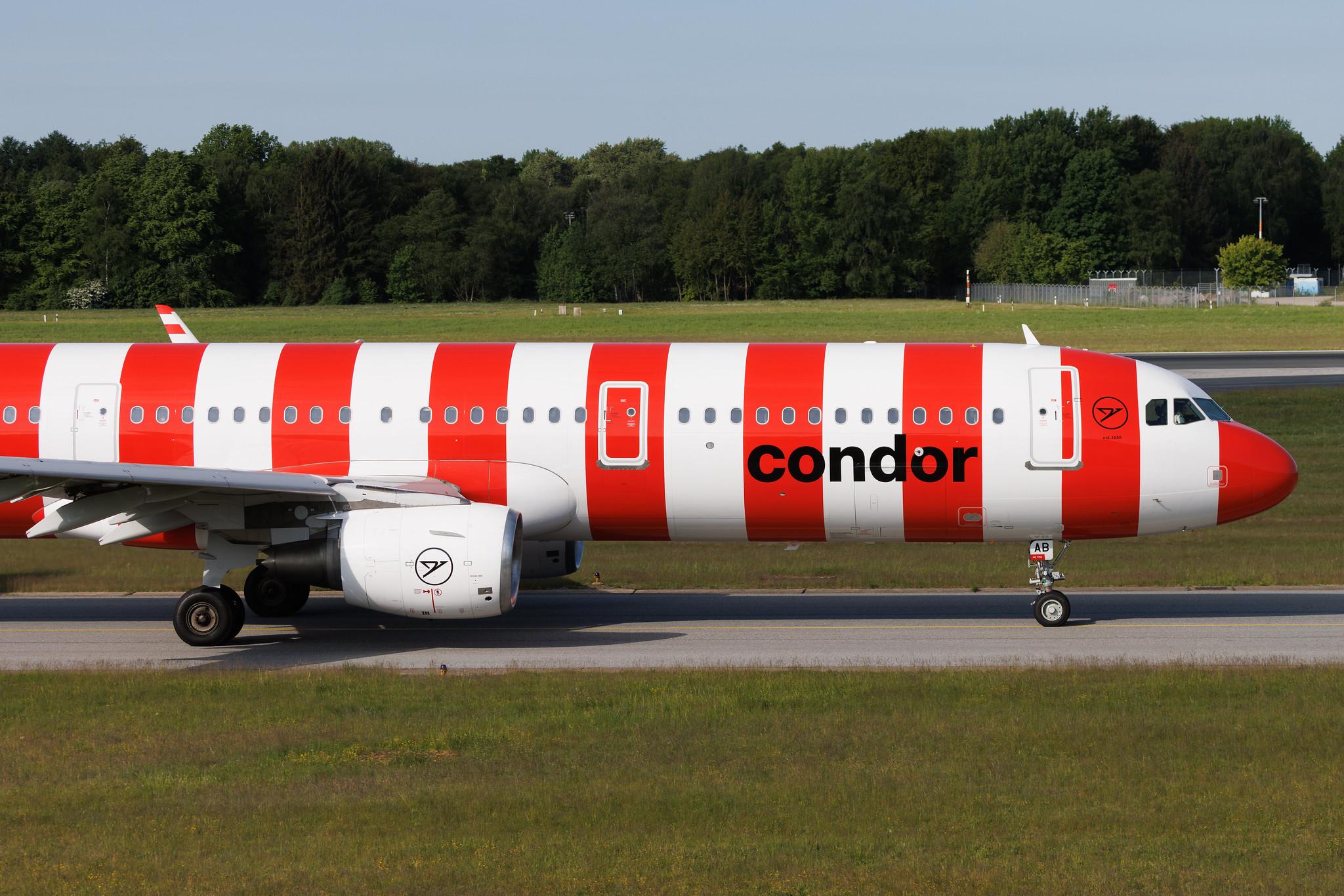 Hamburg Airport: Condor (DE / CFG) | Livery: Red Passion Livery | Airbus A321-211 A321 | D-AIAB | MSN 06511