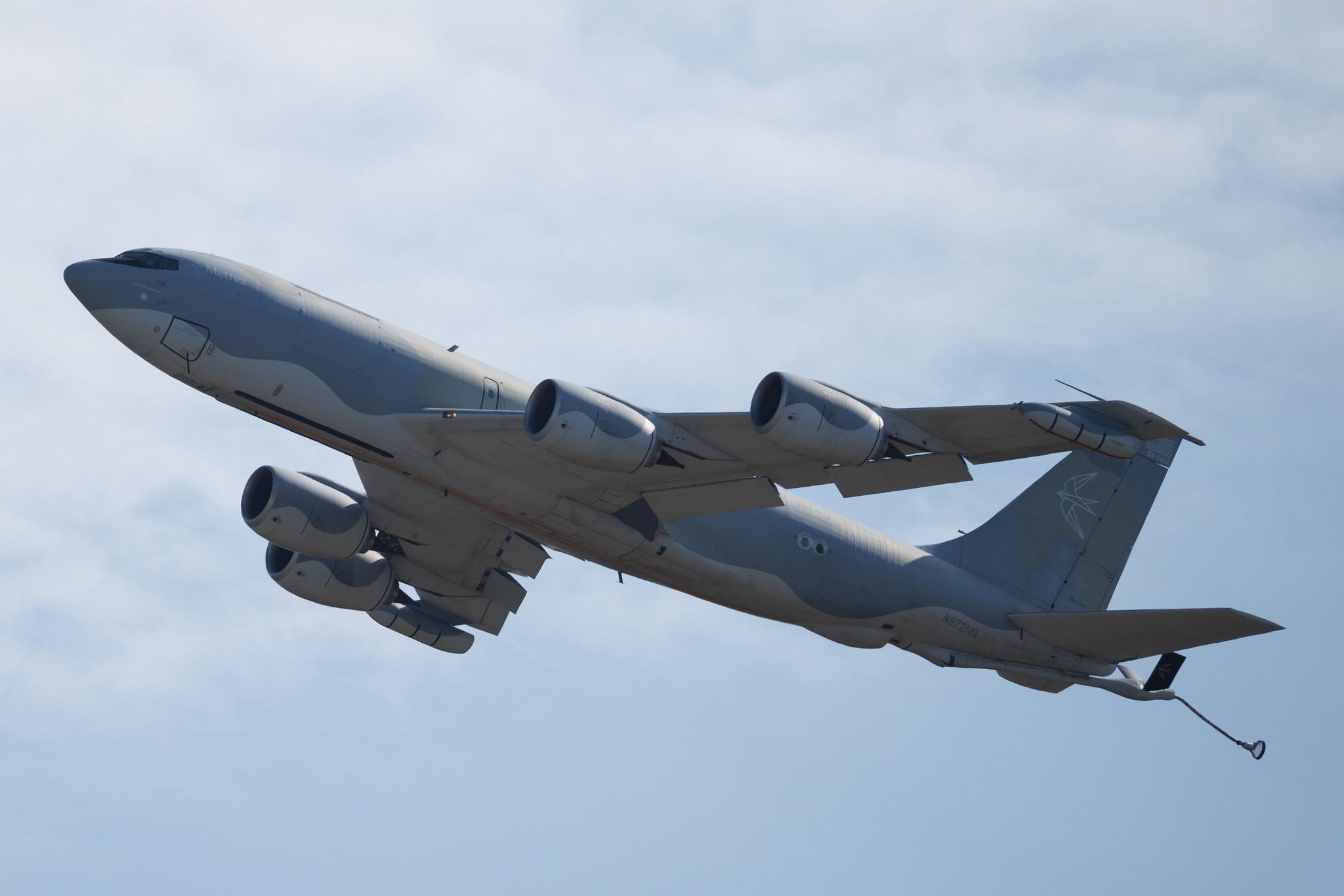Köln Bonn Airport: Metrea | Boeing KC-135R Stratotanker K35R | N572MA | MSN 17942