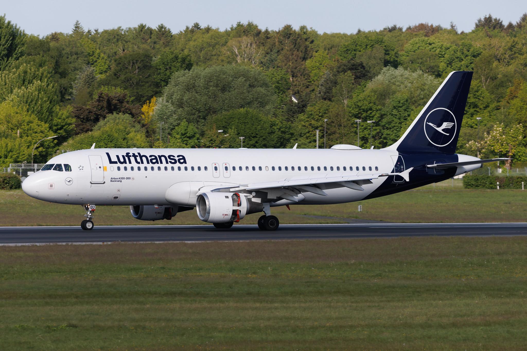 Hamburg Airport: Lufthansa (LH / DLH) | Airbus A320-211 A320 | D-AIQU | MSN 1365