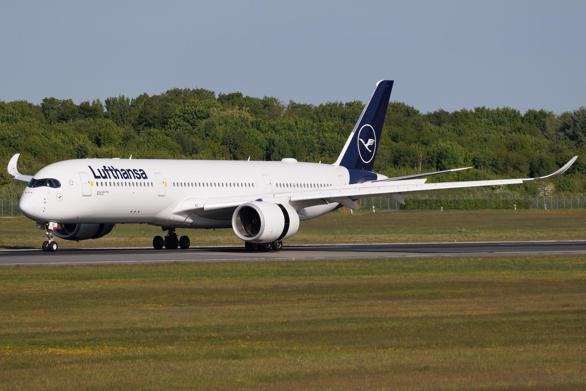 Hamburg Airport: Lufthansa (LH / DLH) | Airbus A350-941 A359 | D-AIXG | MSN 174
