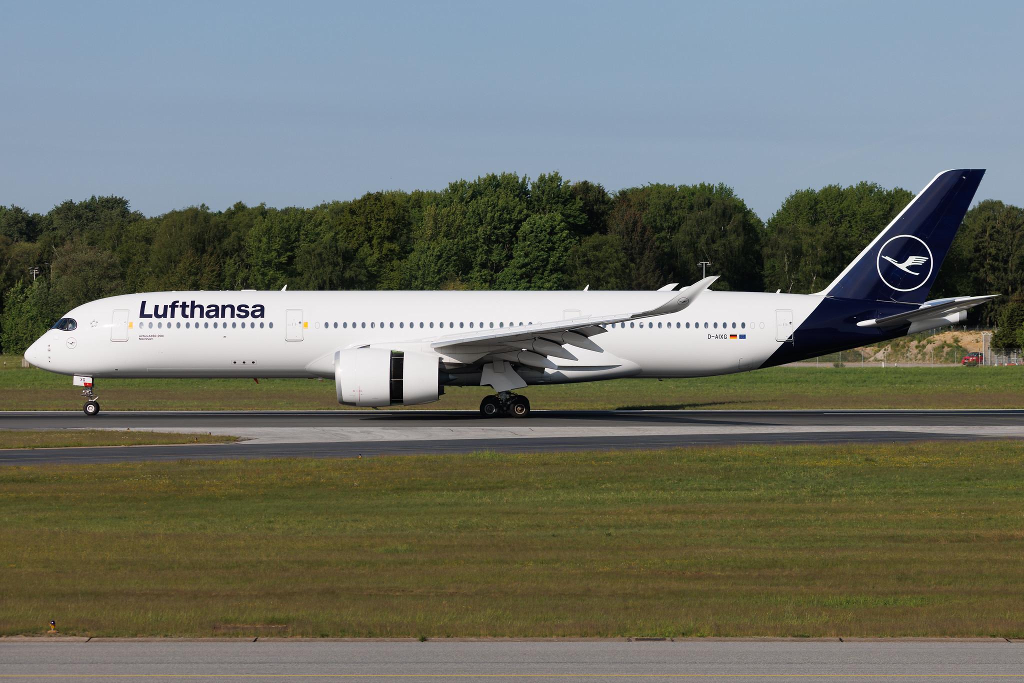 Hamburg Airport: Lufthansa (LH / DLH) | Airbus A350-941 A359 | D-AIXG | MSN 174