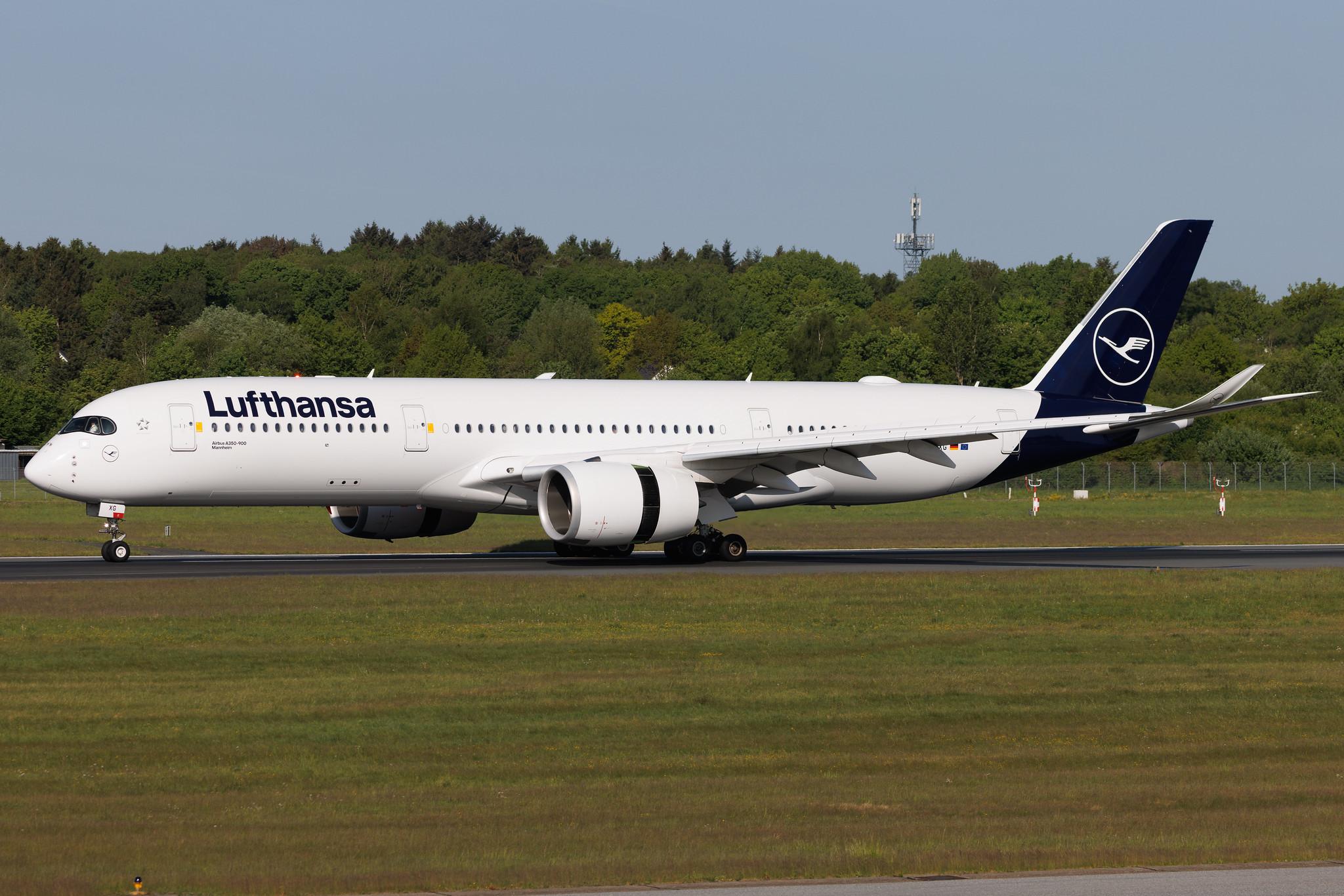 Hamburg Airport: Lufthansa (LH / DLH) | Airbus A350-941 A359 | D-AIXG | MSN 174
