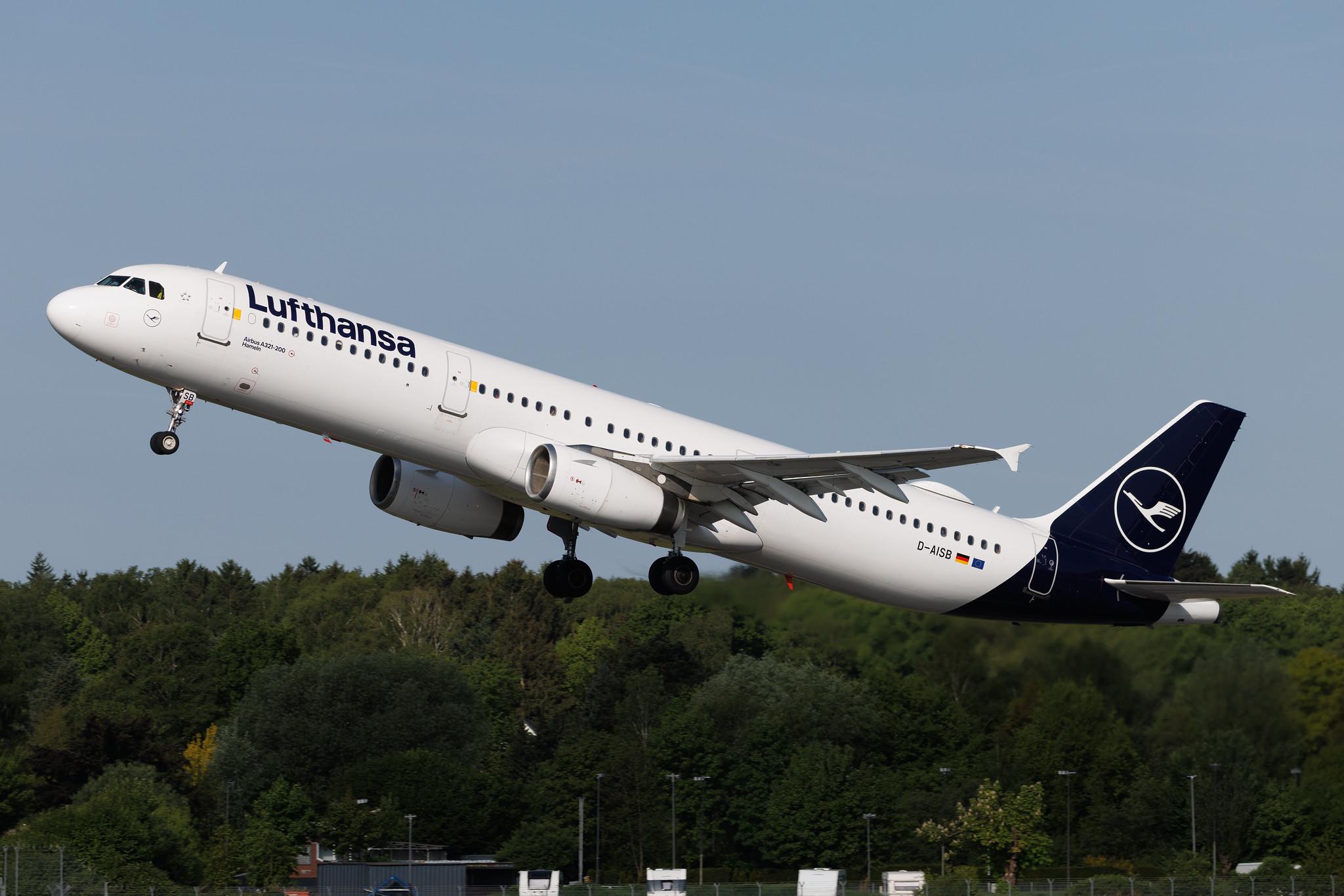 Hamburg Airport: Lufthansa (LH / DLH) | Airbus A321-231 A321 | D-AISB | MSN 1080
