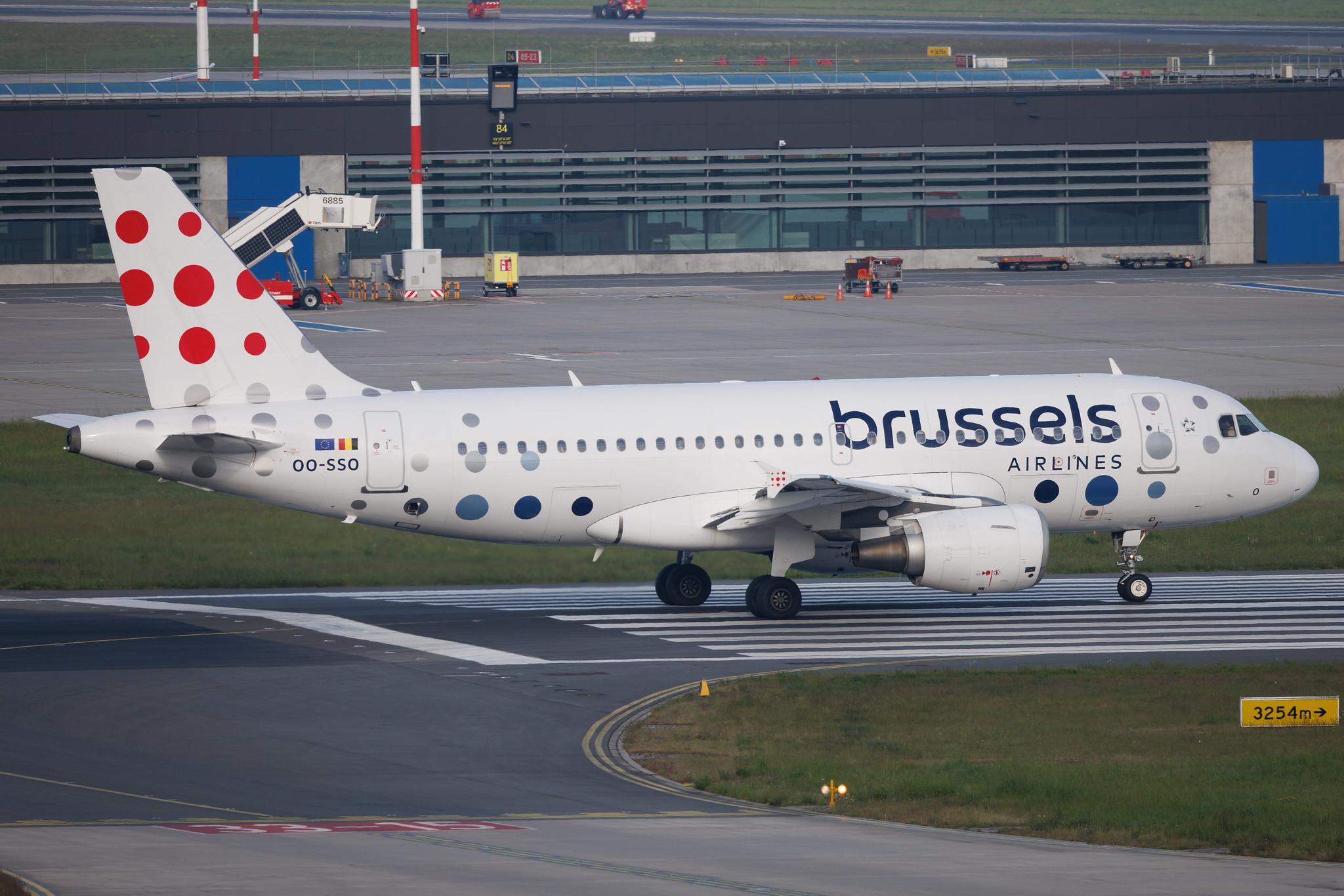 Hamburg Airport: Brussels Airlines (SN / BEL) | Airbus A319-111 A319 | OO-SSO | MSN 2287