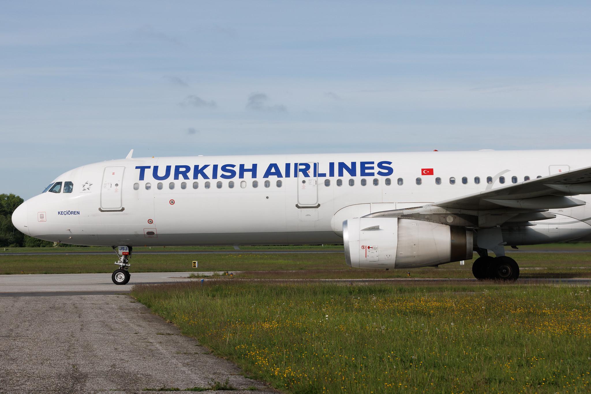 Hamburg Airport: Turkish Airlines (TK / THY) | Airbus A321-231 A321 | TC-JSJ | MSN 5633