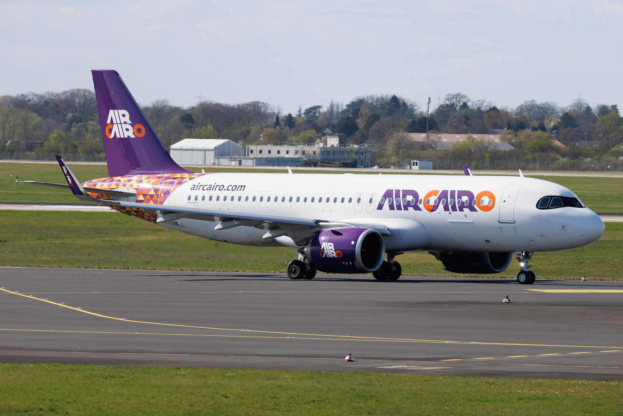 Düsseldorf Airport: Air Cairo (SM / MSC) | Airbus A320-251N A20N | SU-BVM | MSN 12273