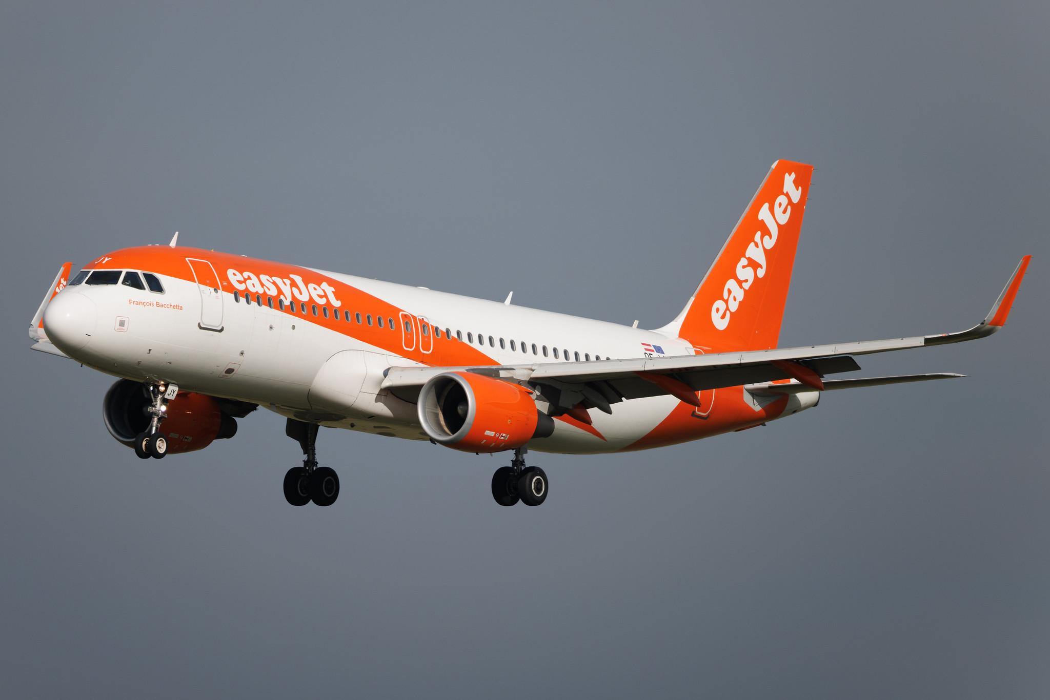 Flughafen Berlin Brandenburg: easyJet (U2 / EZY) | Operator: easyJet Europe | Airbus A320-214 A320 | OE-IJY | MSN 6541