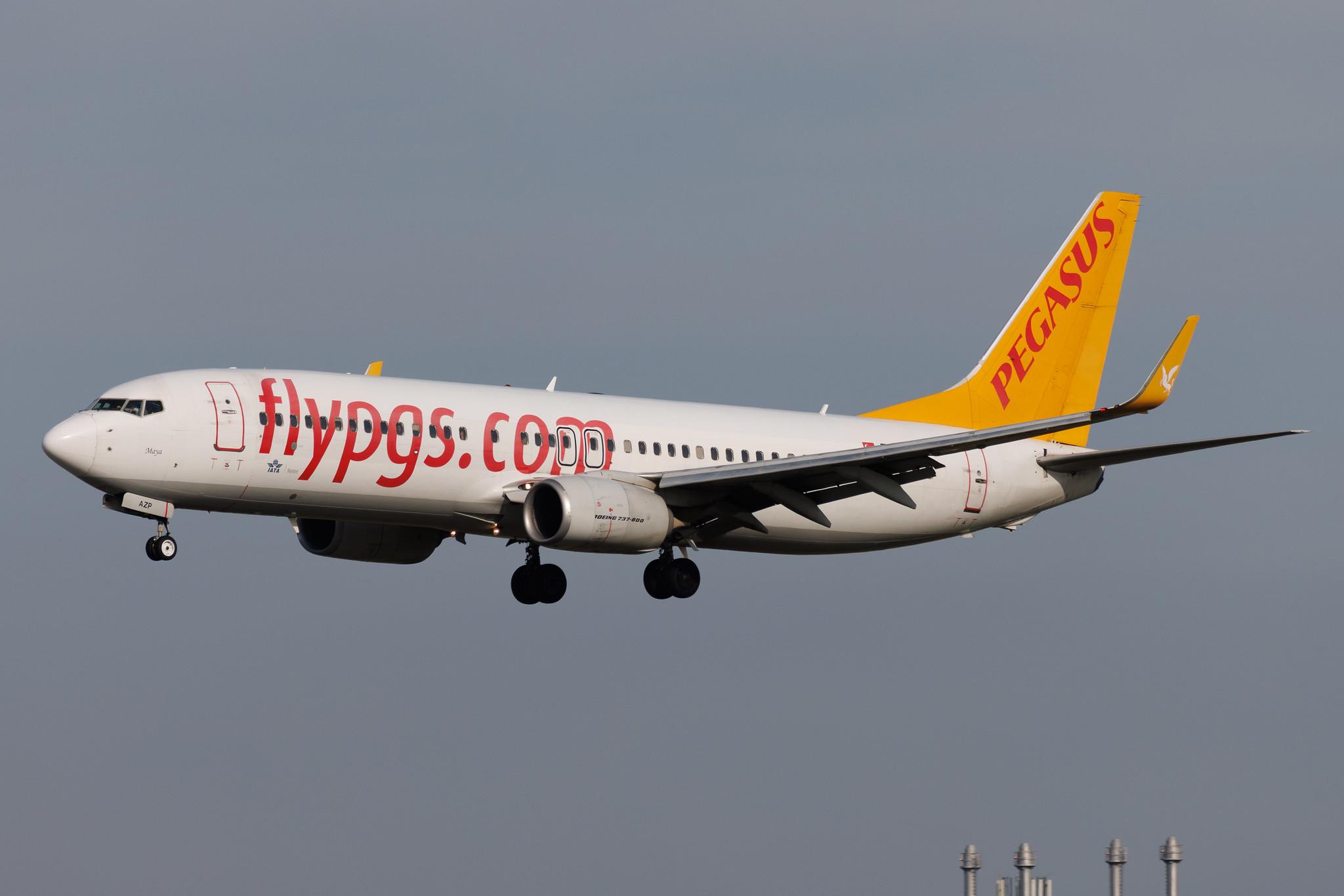 Flughafen Berlin Brandenburg: Pegasus (PC / PGT) | Boeing 737-82R B738 | TC-AZP | MSN 38176